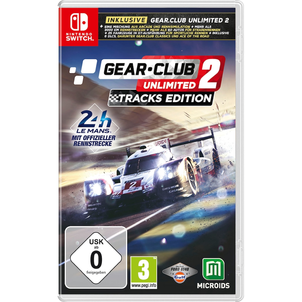 Astragon Spielesoftware »Gear Club Unlimited 2: Tracks Edition«, Nintendo Switch