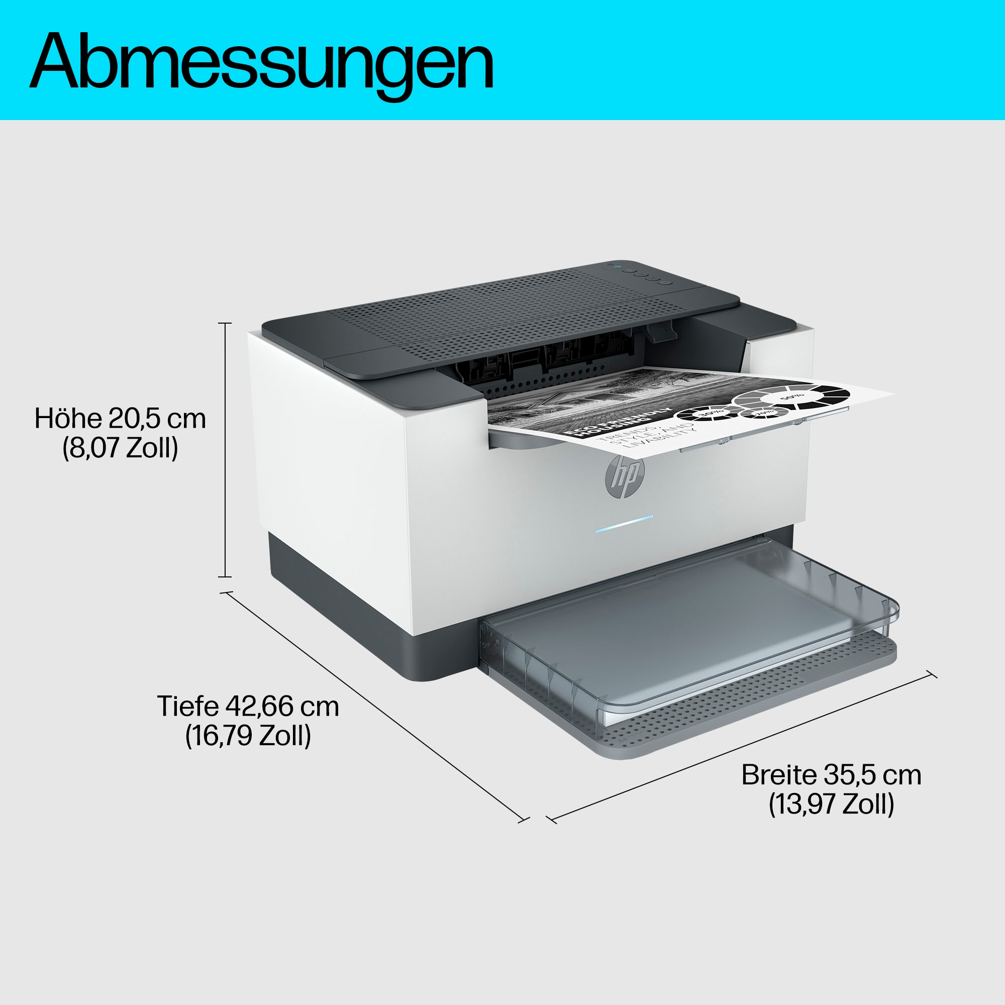 HP Schwarz-Weiß Laserdrucker »LaserJet M207dw«, HP Instant Ink kompatibel