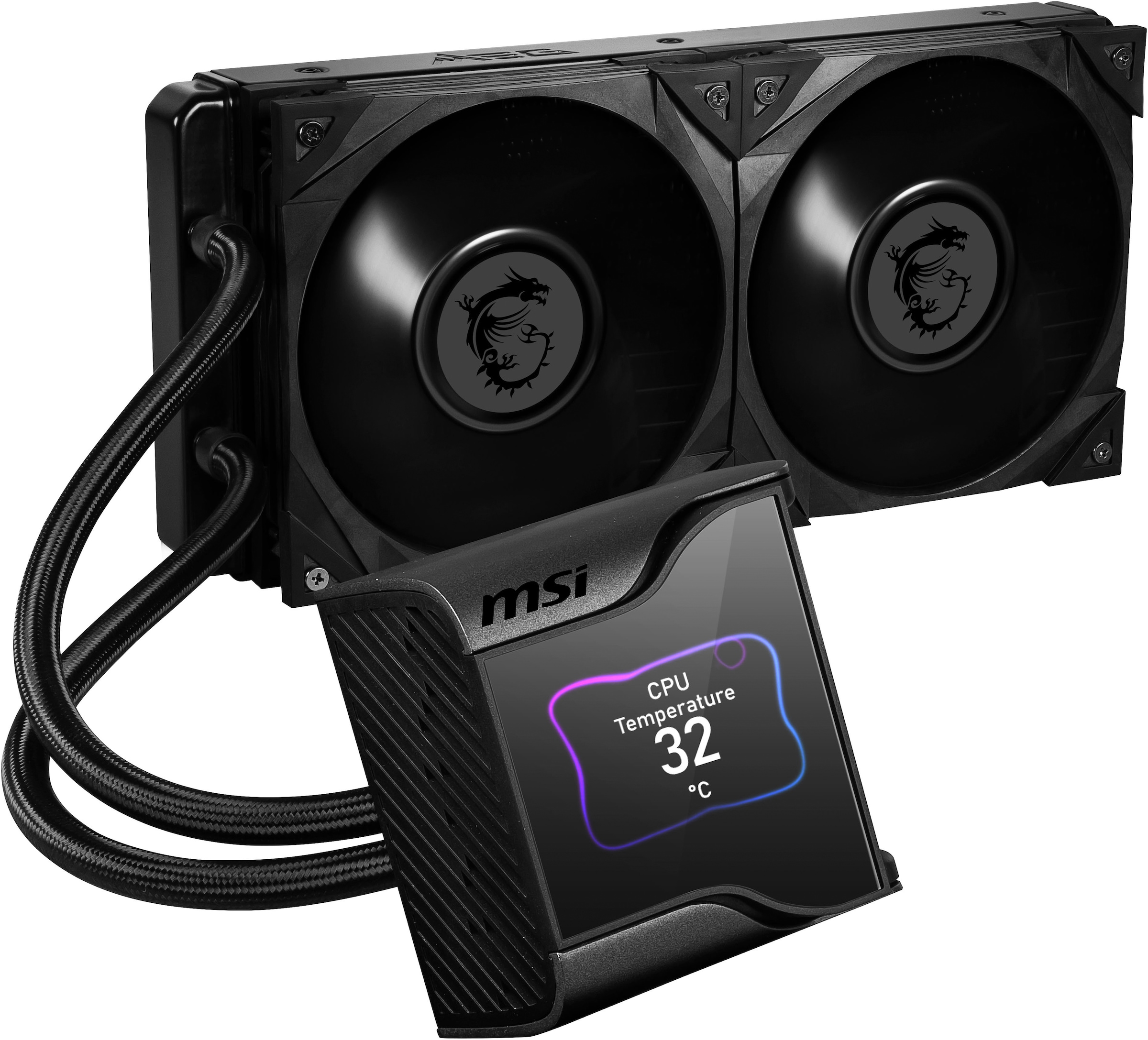MSI Computer-Kühler »MEG CoreLiquid S280«, (Packung, 2 St.)