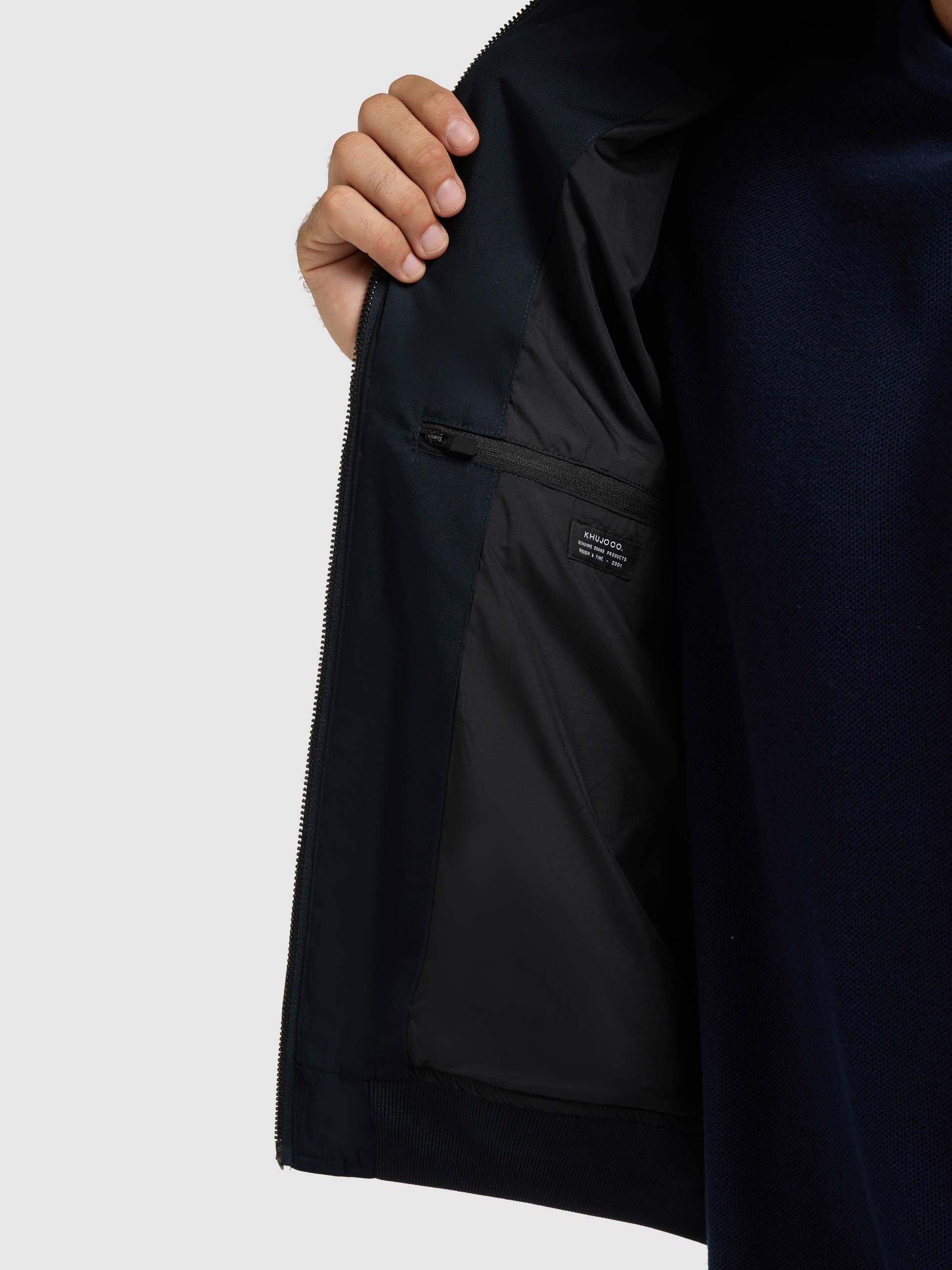 khujo Bomberjacke »Bomberjacke Agano« ohne Kapuze Coole Herren Übergangsjacke