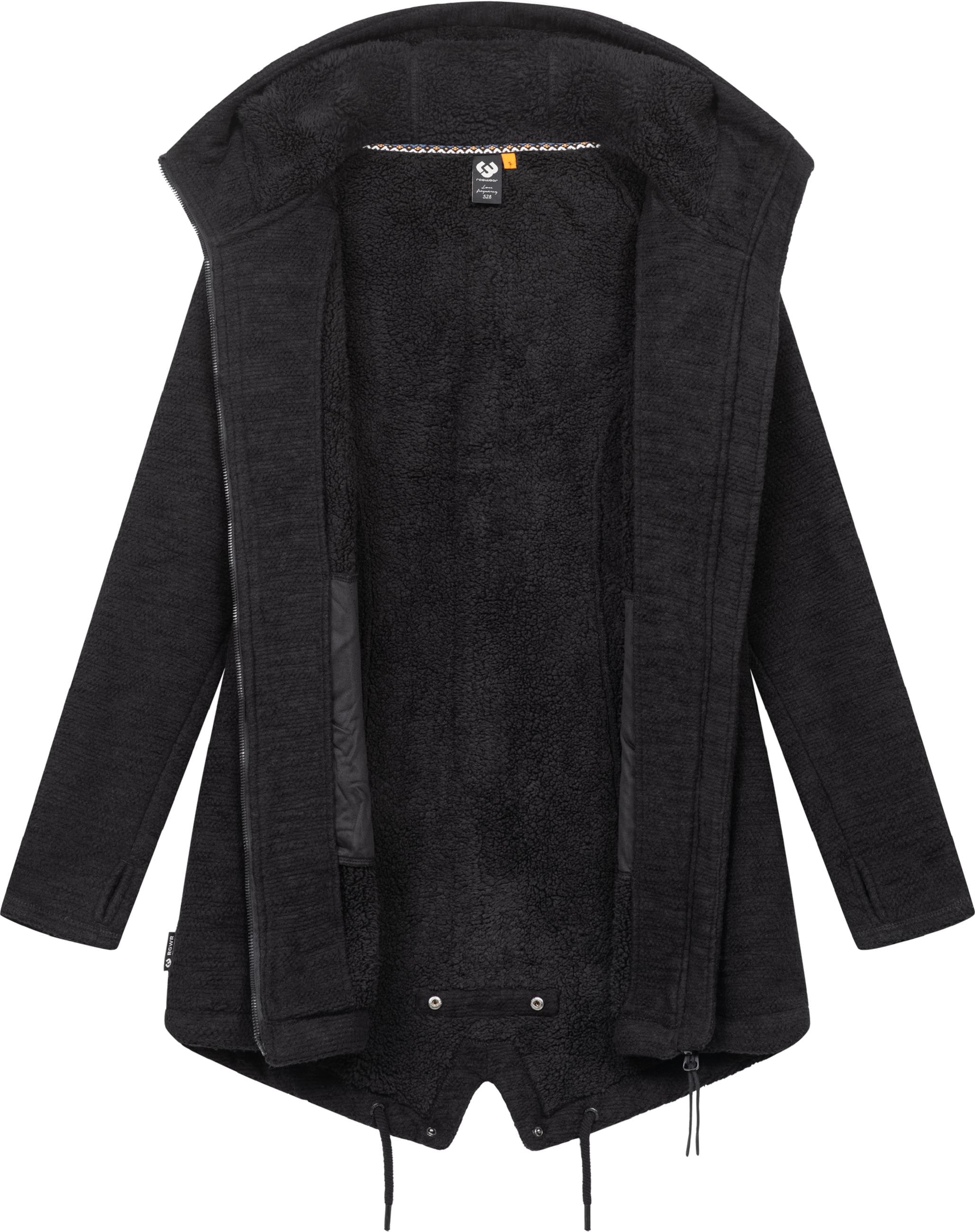 Ragwear Kapuzensweatjacke »Kapuzenstrickjacke Wingi Melange«