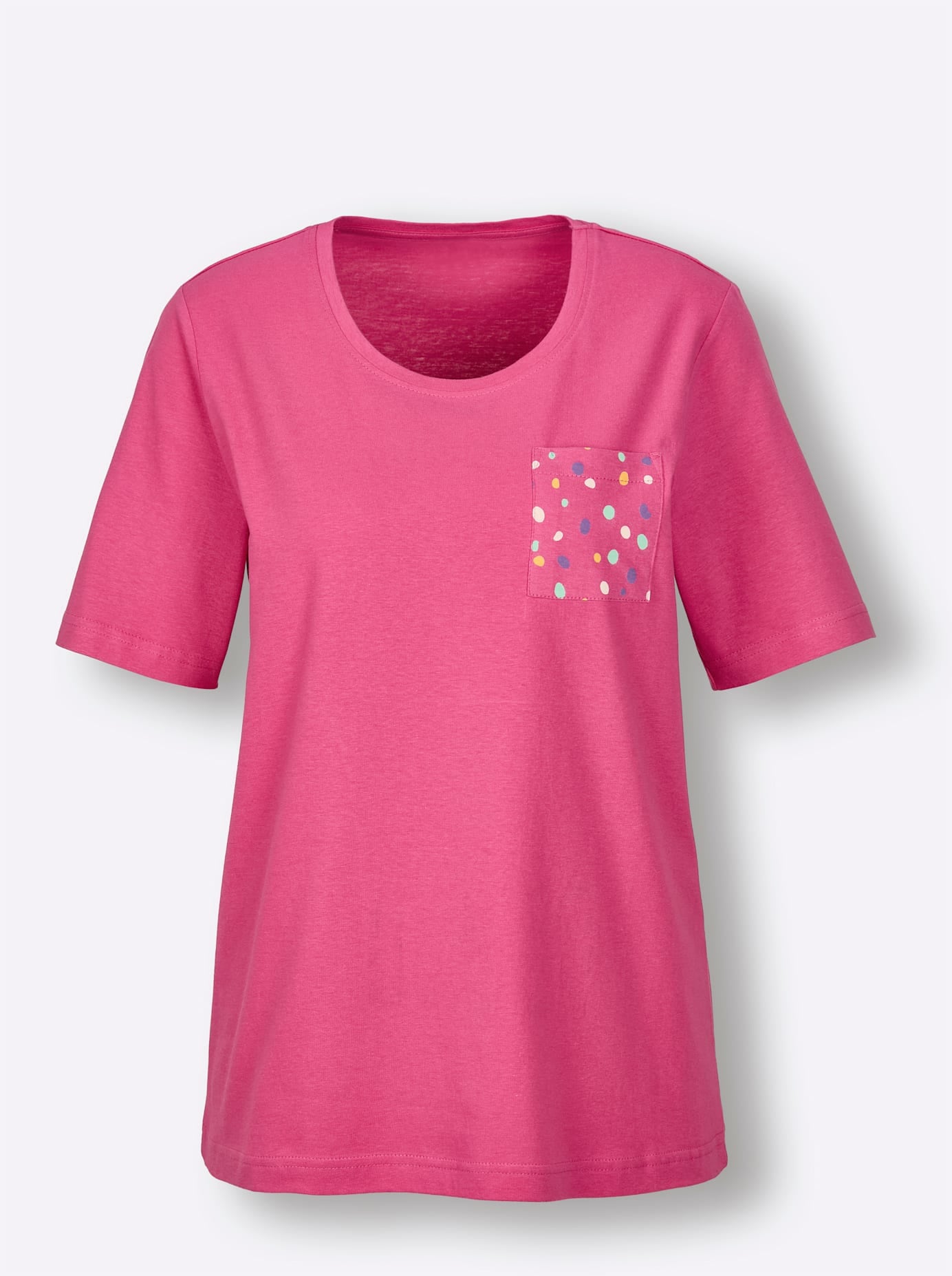 wäschepur Kurzarmshirt »Schlafanzug-Shirt«, (1 tlg.)