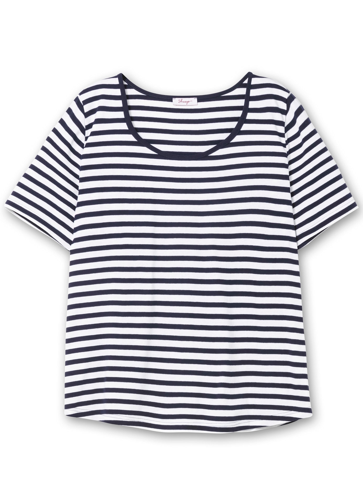 Sheego Kurzarmshirt »T-Shirt« 1 Stk.