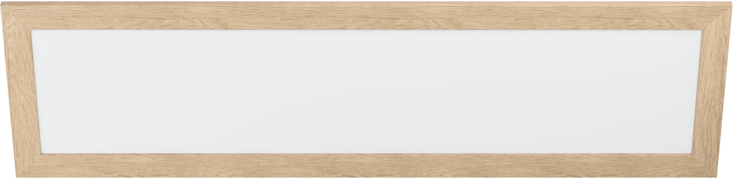 EGLO Deckenleuchte »PIGLIONASSO« LED-Modul 1 Stk. Neutralweiß Deckenleuchte Holz, Kunststoff - 32W - Neutralweiß