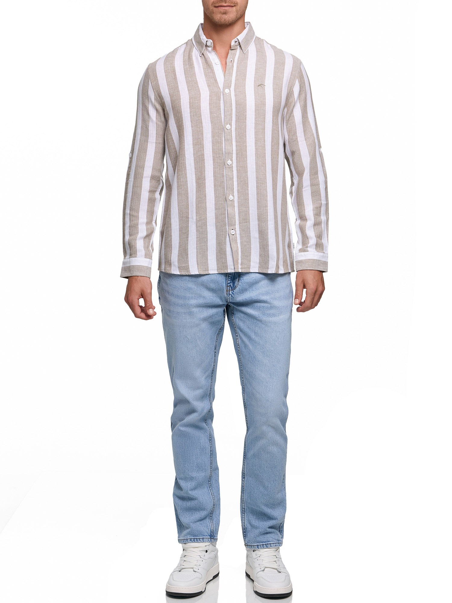 Indicode Langarmhemd »INDonuld«