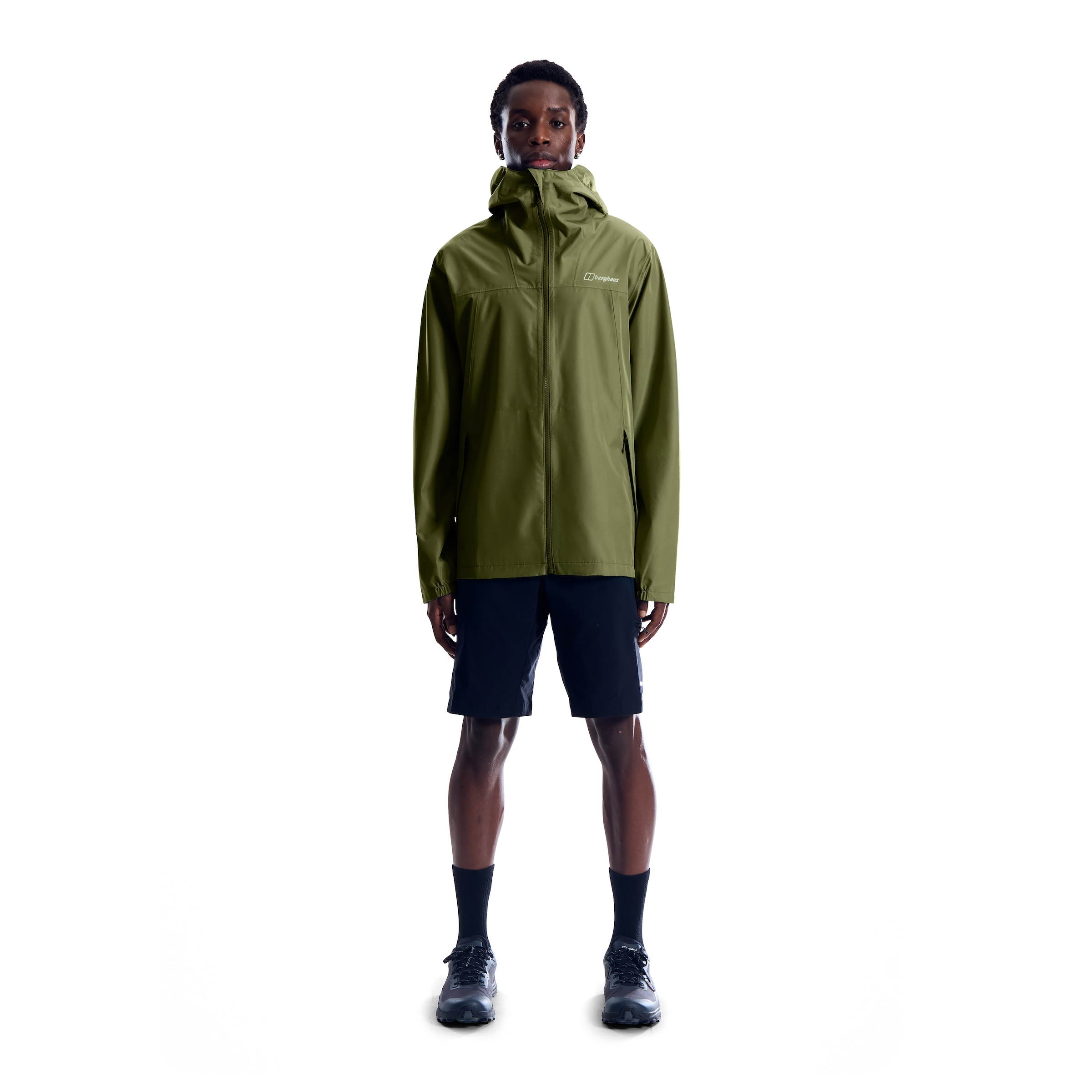 Berghaus Funktionsjacke »M DELUGE PRO 3.0 JKT« sportlicher Stil, wasserdicht, atmungsaktiv, mit Sturmklappe