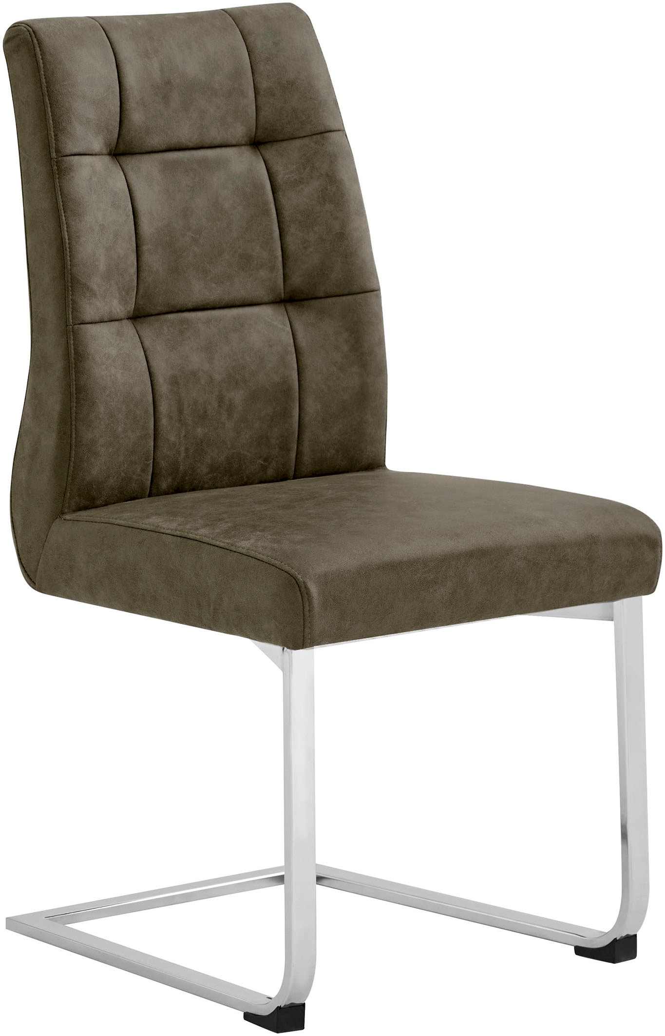 byLIVING Esszimmerstuhl »Marlen XXL« (Set) 2 Stk.bis zu 150 kg belastbar, Vintage-Bezug, Freischwinger
