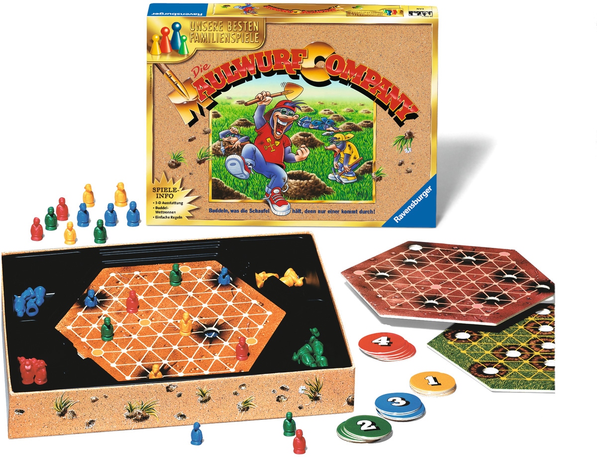 Ravensburger Spiel »Die Maulwurf Company«, Made in Europe