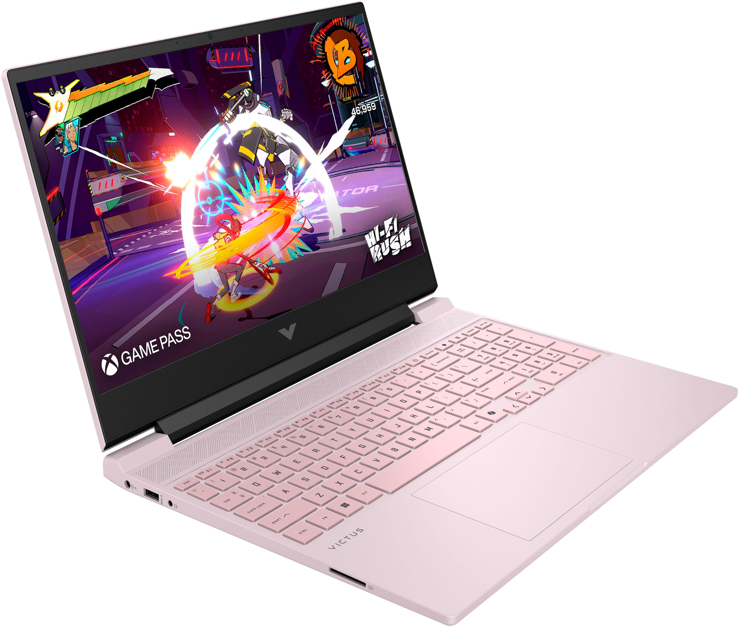 HP Gaming-Notebook »Victus 15-fa2254ng«, 39,6 cm, / 15,6 Zoll, Intel, Core i5, GeForce RTX 4050, 512 GB SSD