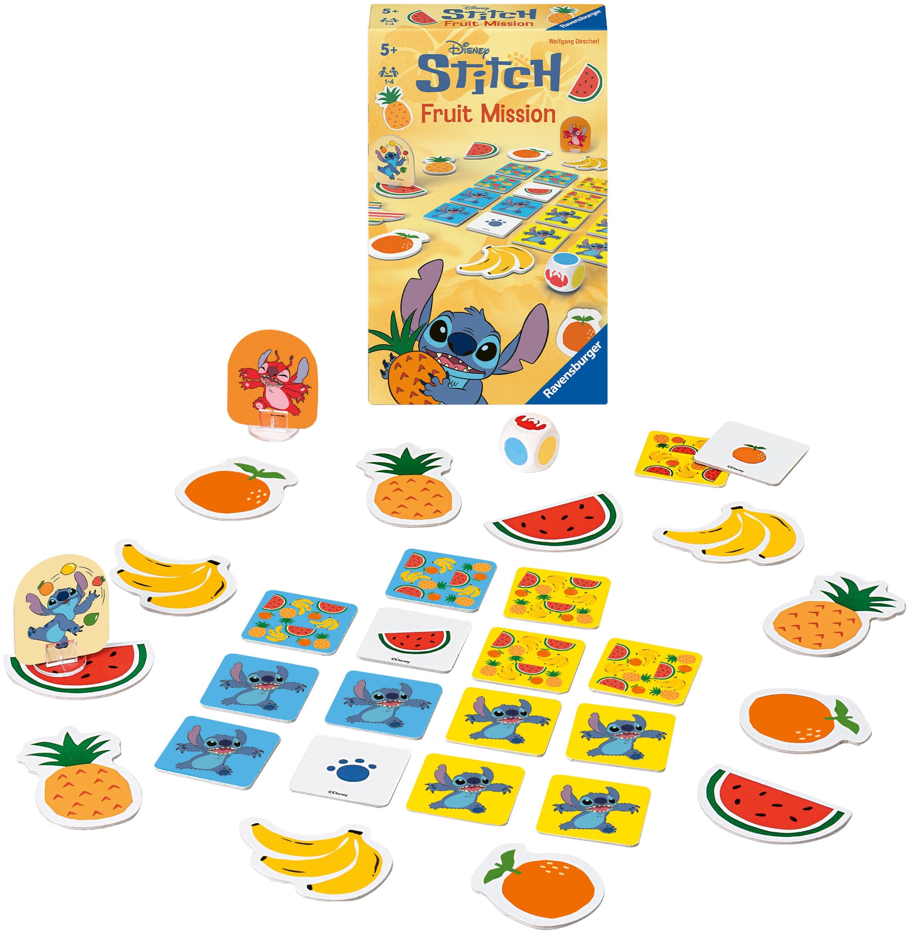 Ravensburger Spiel »Disney Stitch Fruit Mission« Made in Europe