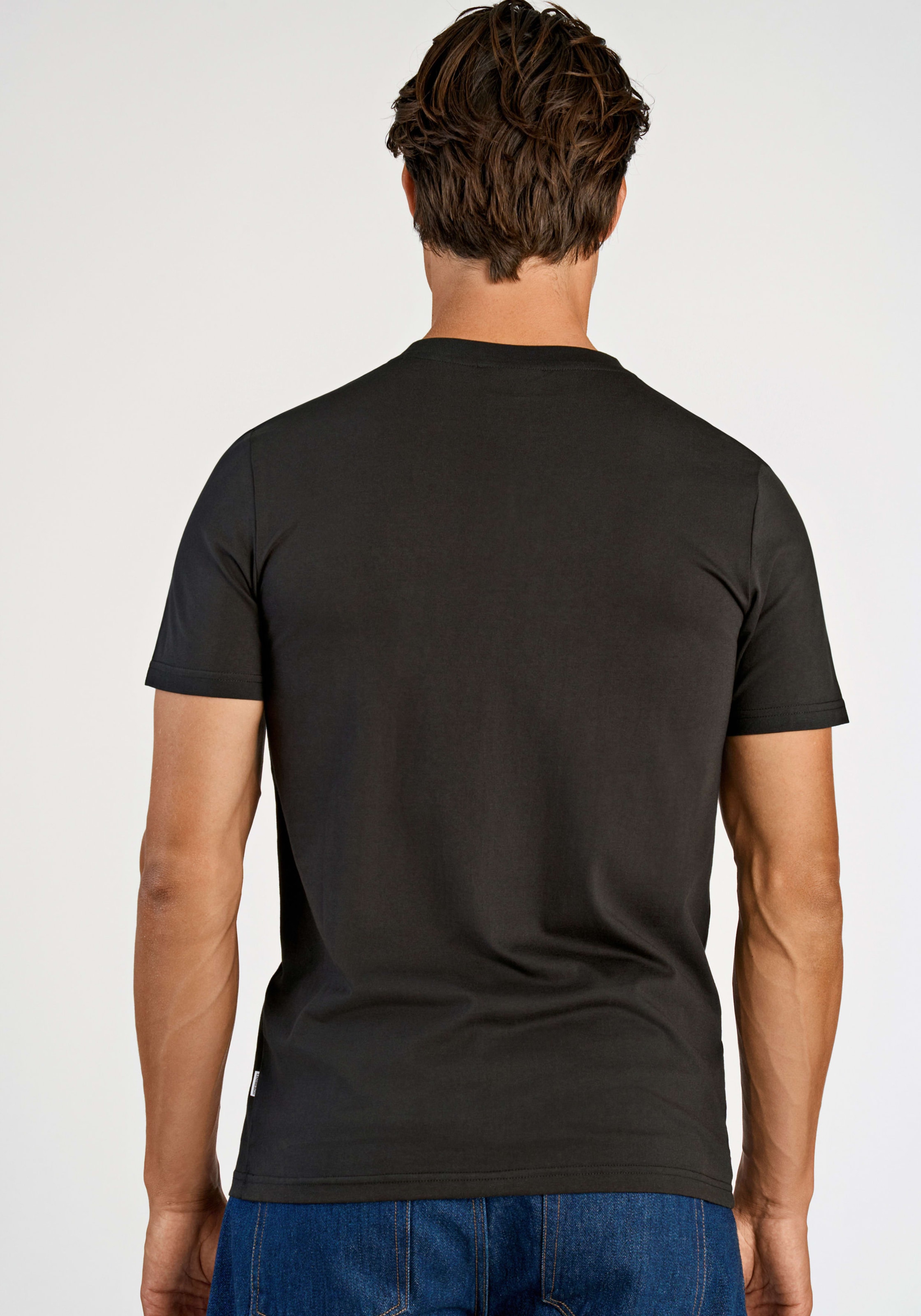 LINDBERGH T-Shirt mit Statement-Stickerei auf der Brust