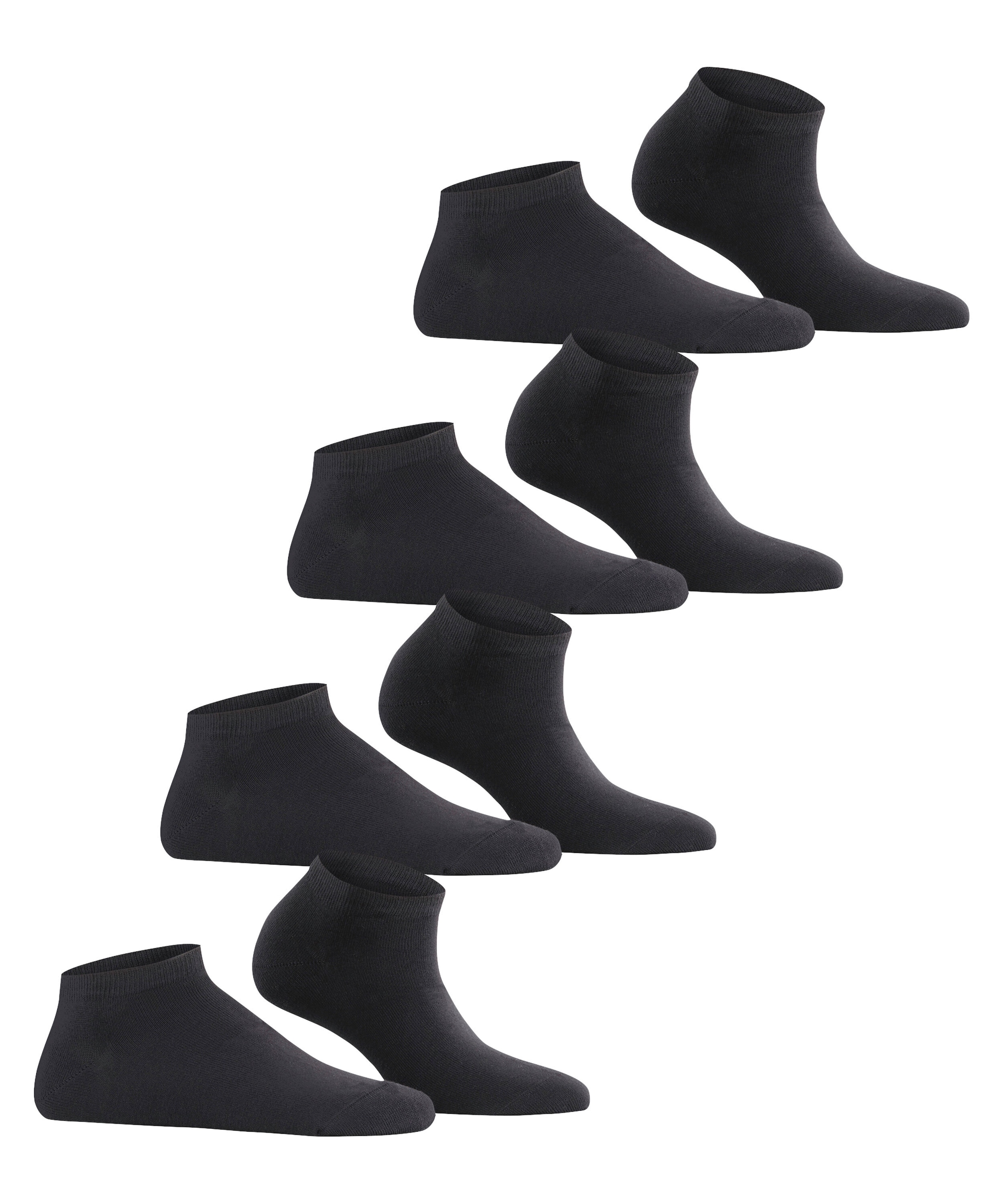 Esprit Sneakersocken »Solid« Einheitsgröße 36-41, geripptes Bündchen, unifarben, Basic Vorteilspack