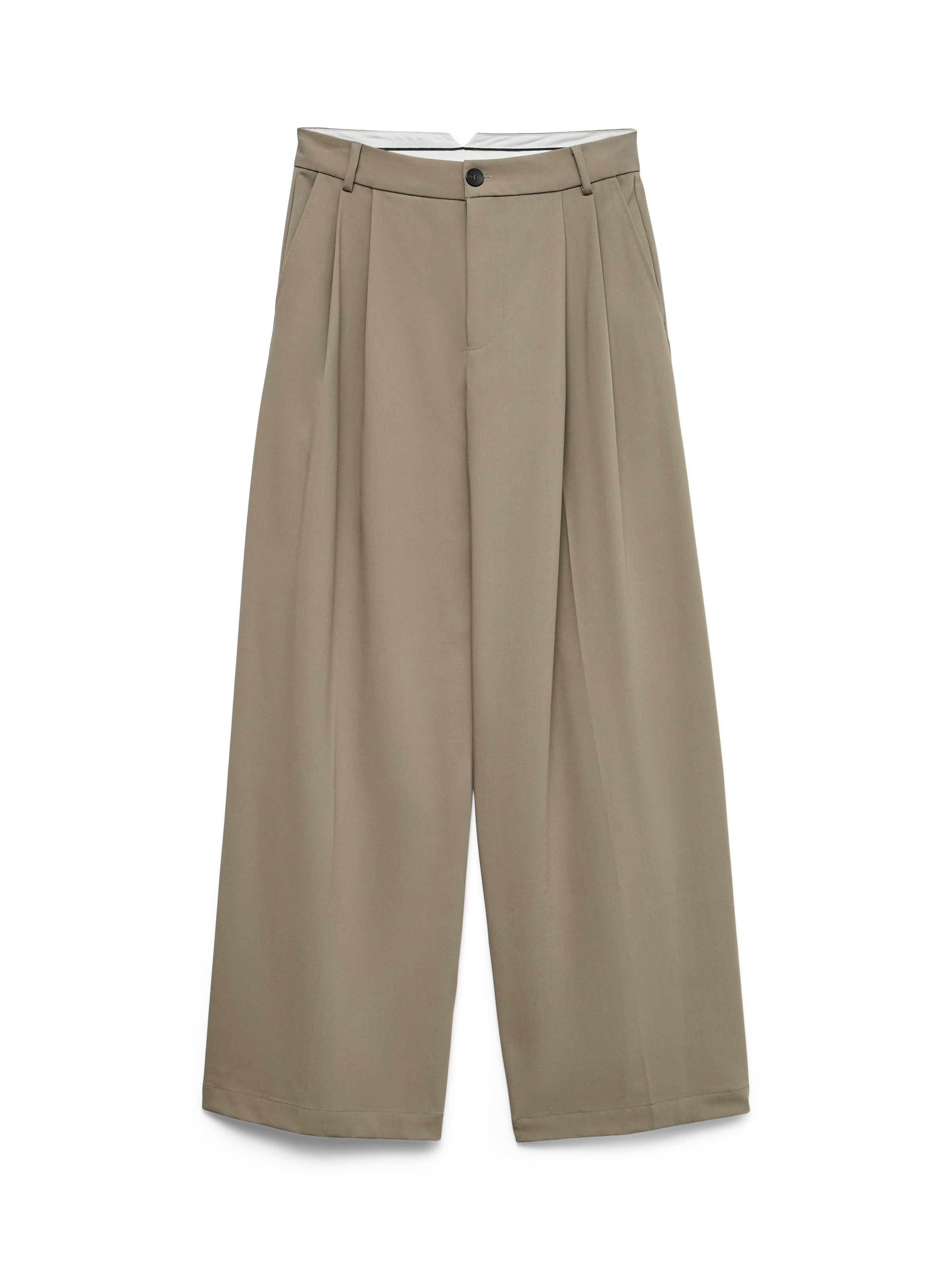 Vero Moda Anzughose »VMSTELLA MW WIDE PLEAT PANT NOOS«  Materialmix, oversize