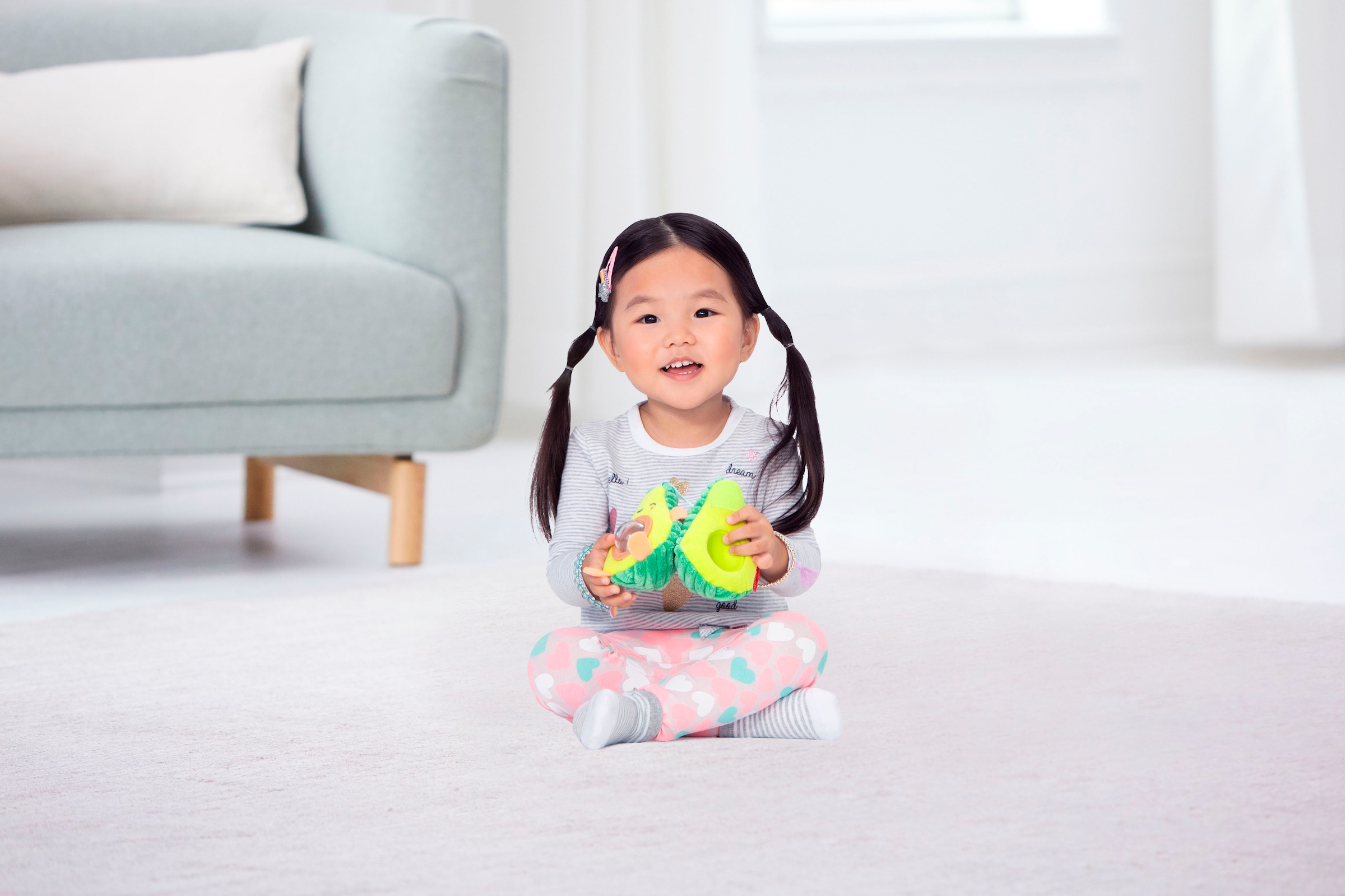 Skip Hop Greifling »Kinderwagenrassel Avocado«