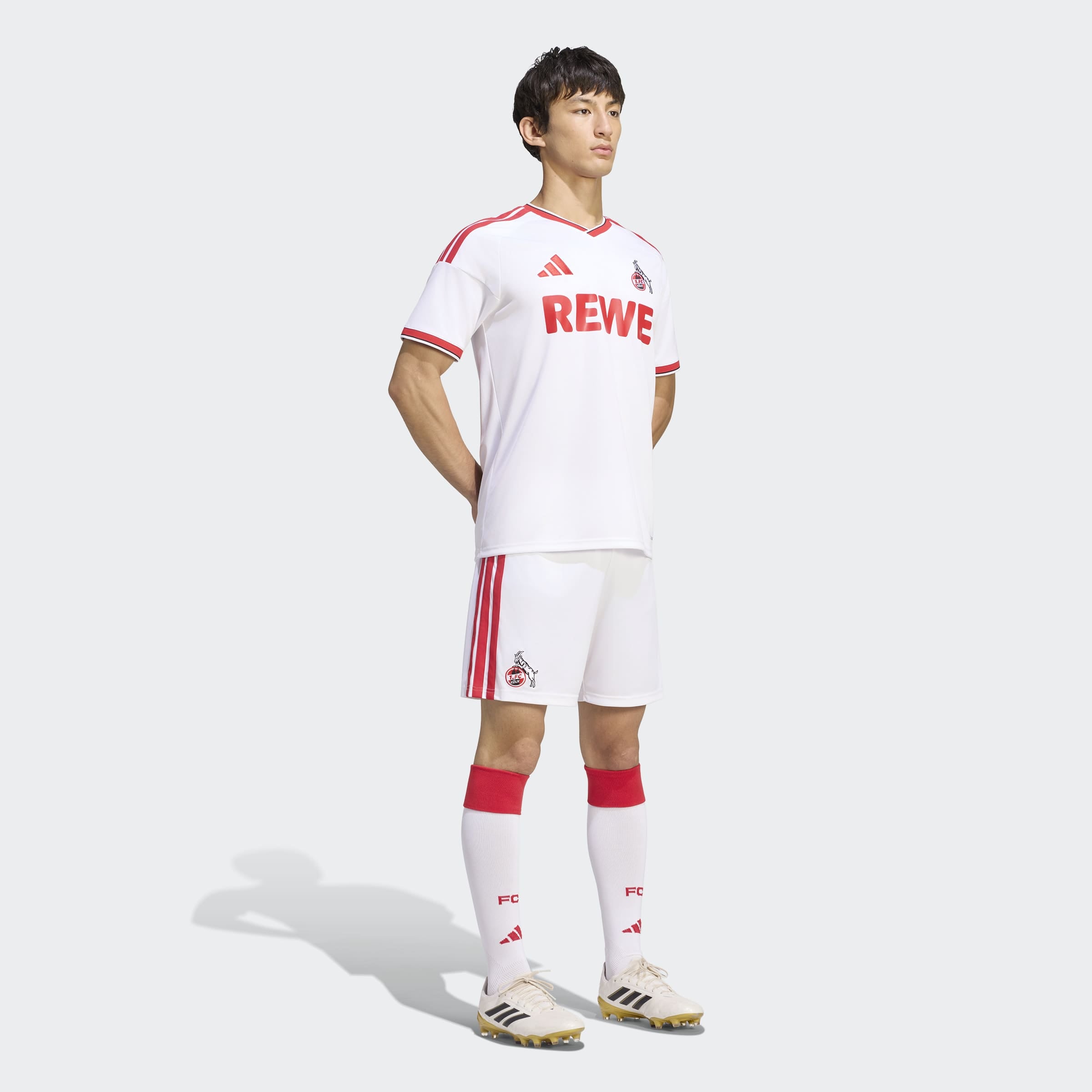 adidas Performance Fußballtrikot »1. FC KÖLN 26/27 HEIMTRIKOT« mit Climacool®-Technologie, mit V-Ausschnitt, mit Thermodruck-Detail