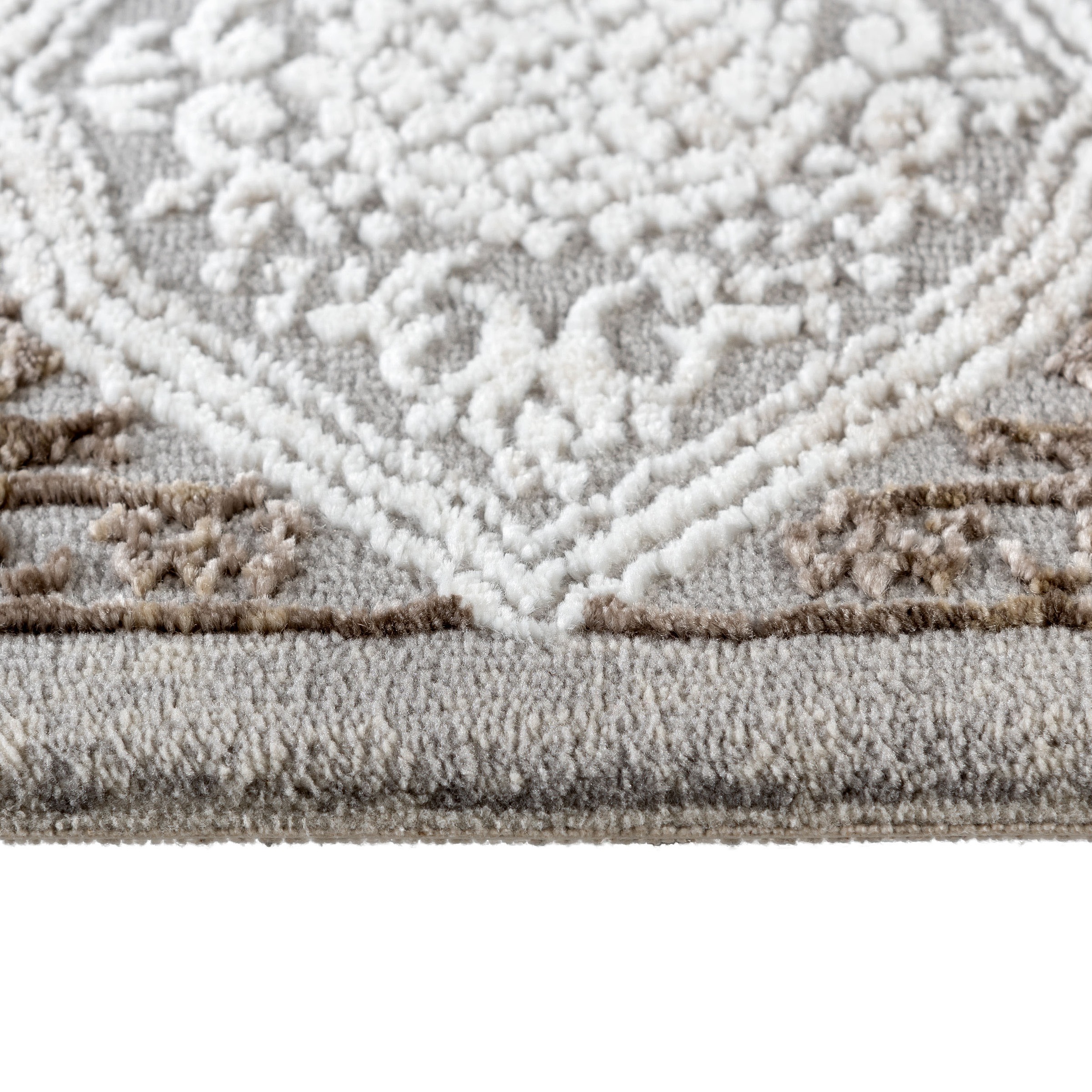 Sehrazat Teppich »Glory 270«, rechteckig, 10 mm Höhe, Hoch-Tief-Struktur, Kurzflorteppich, Wohnzimmer