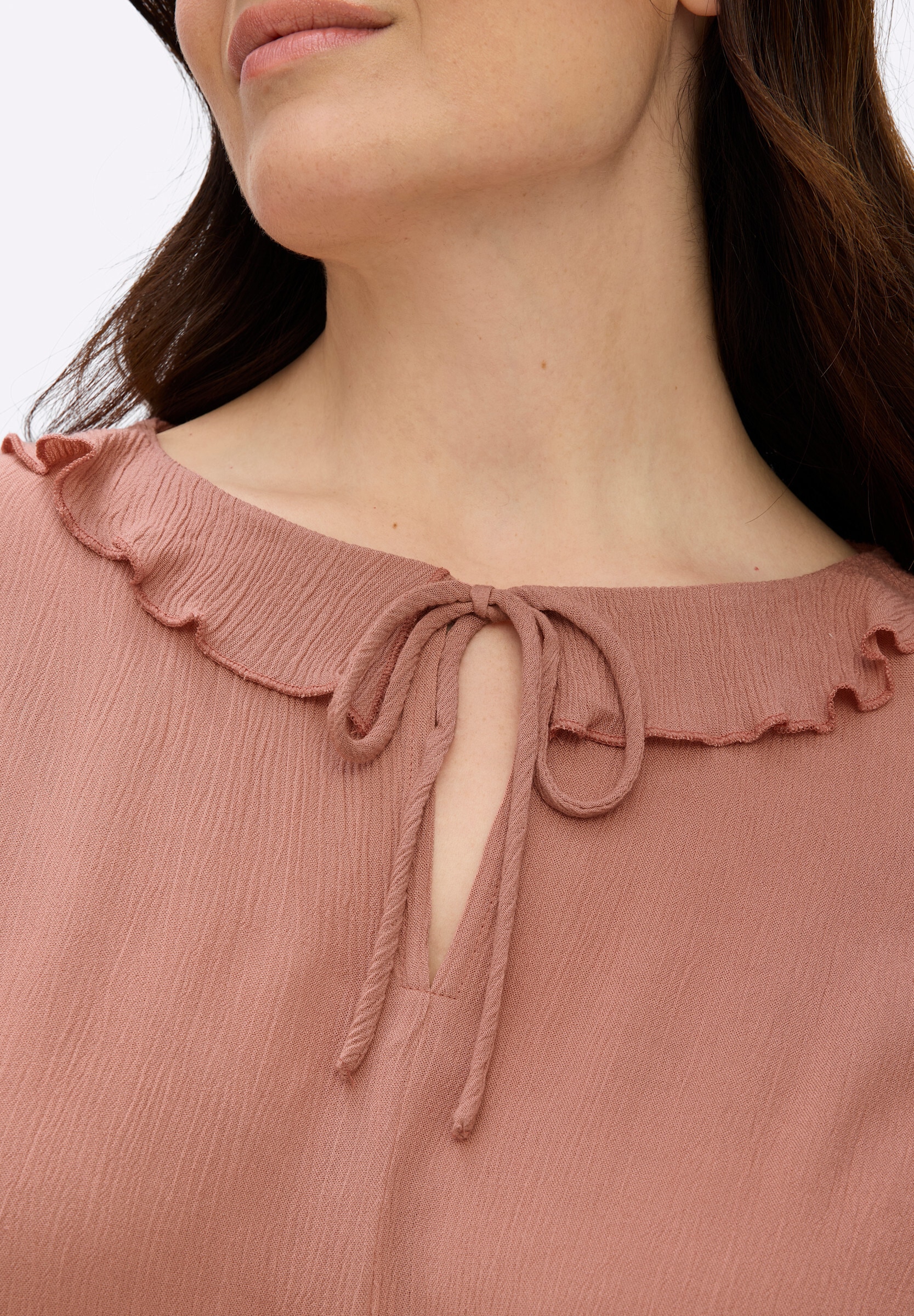 Sheego Longbluse »Tunika Tunika mit Volants«
