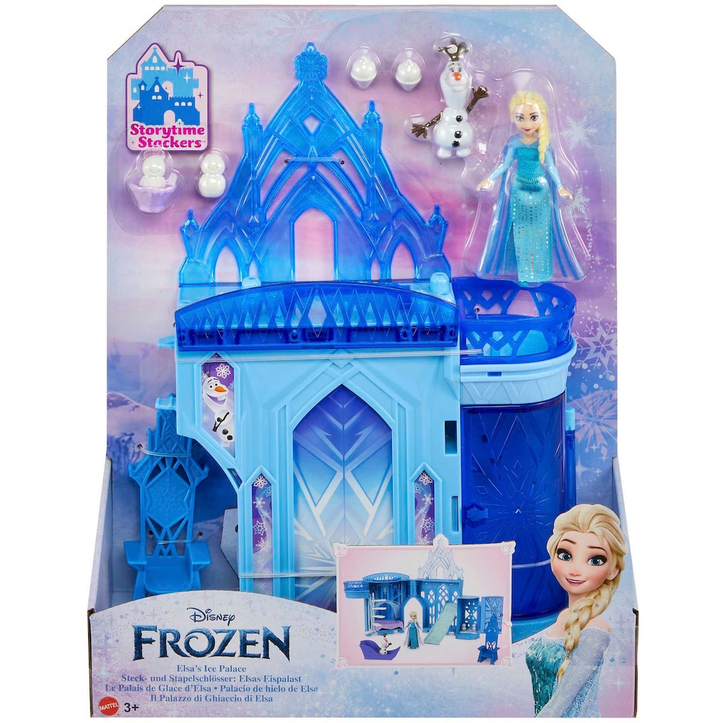 Mattel® Puppenhaus »Disney Die Eiskönigin, Elsas Stapelschloss«