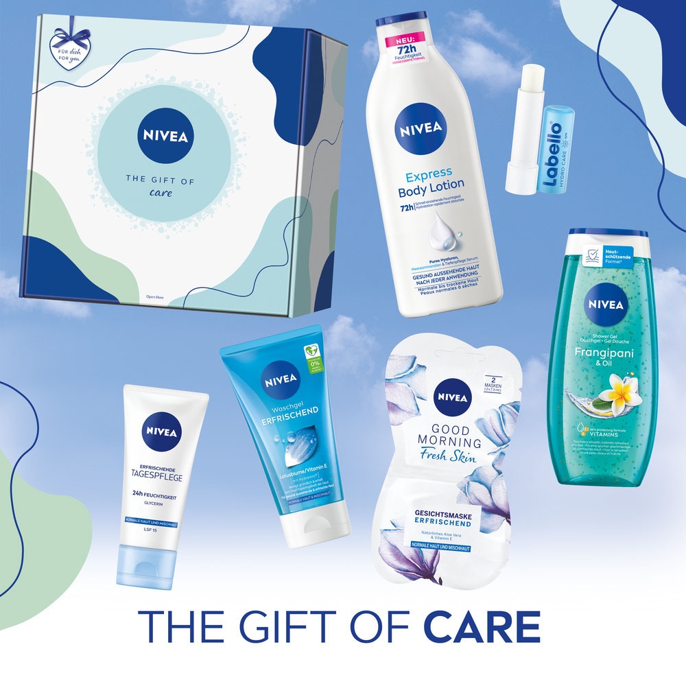 Nivea Pflege-Geschenkset »The Gift of Care«, (6 tlg.)