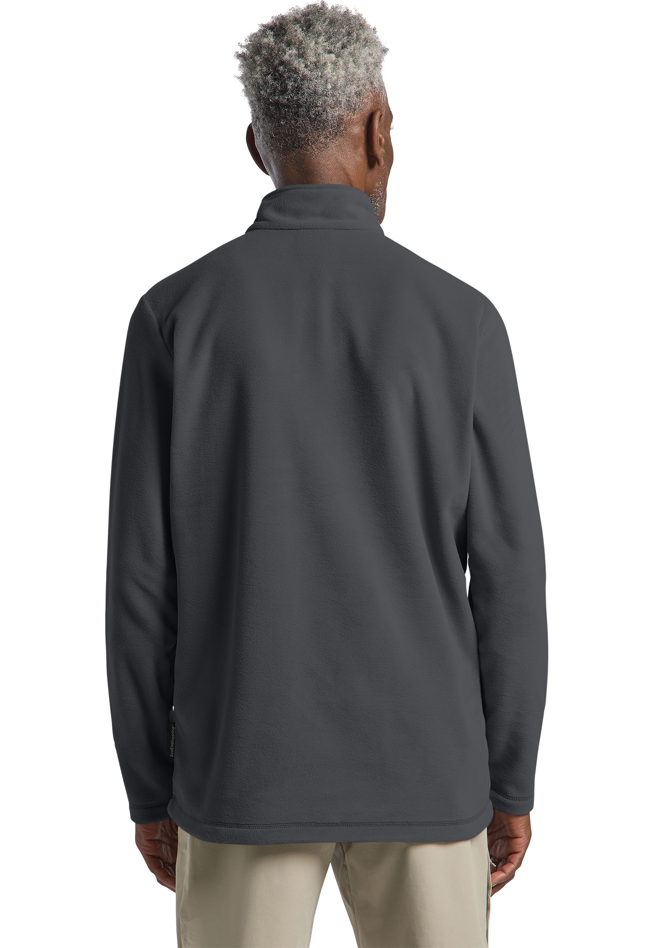 Jack Wolfskin Fleecepullover »TAUNUS HZ M«, für Wandern und Trekking, mit Stehkragen, mit halbem Reißverschluss
