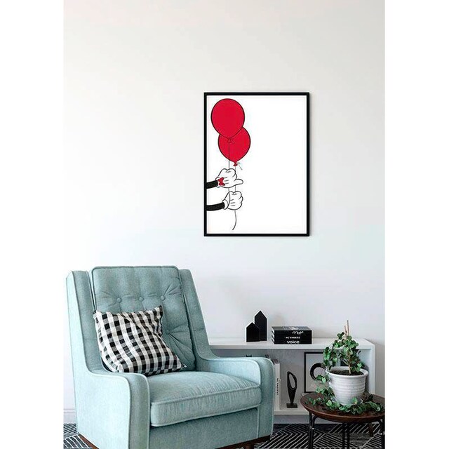 Komar Poster »Mickey Mouse Balloon«, Disney, (1 St.), Kinderzimmer,  Schlafzimmer, Wohnzimmer online kaufen | mit 3 Jahren XXL Garantie