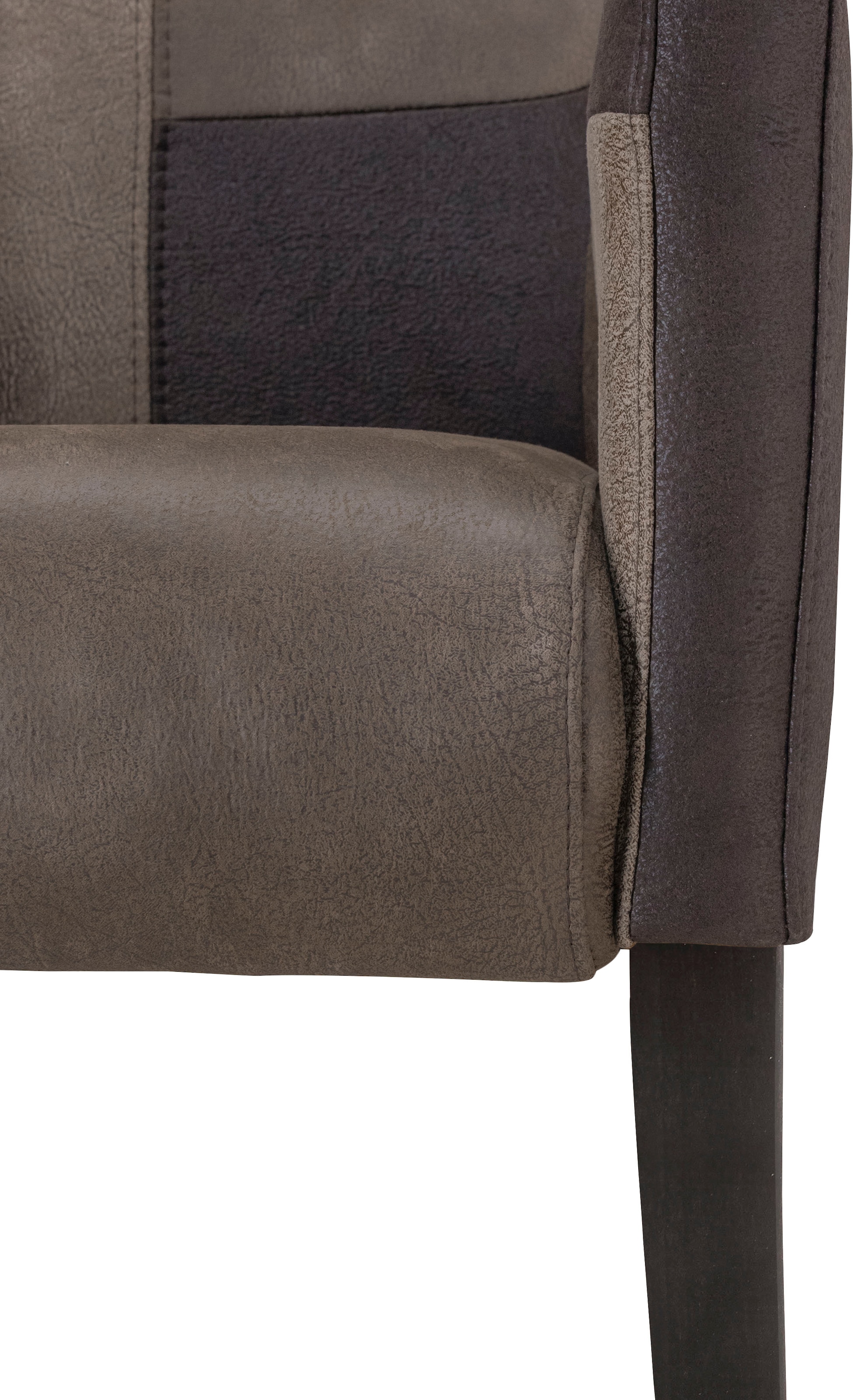 Home affaire Armlehnstuhl »King« () 1 Stk.Bezug aus Microfaser