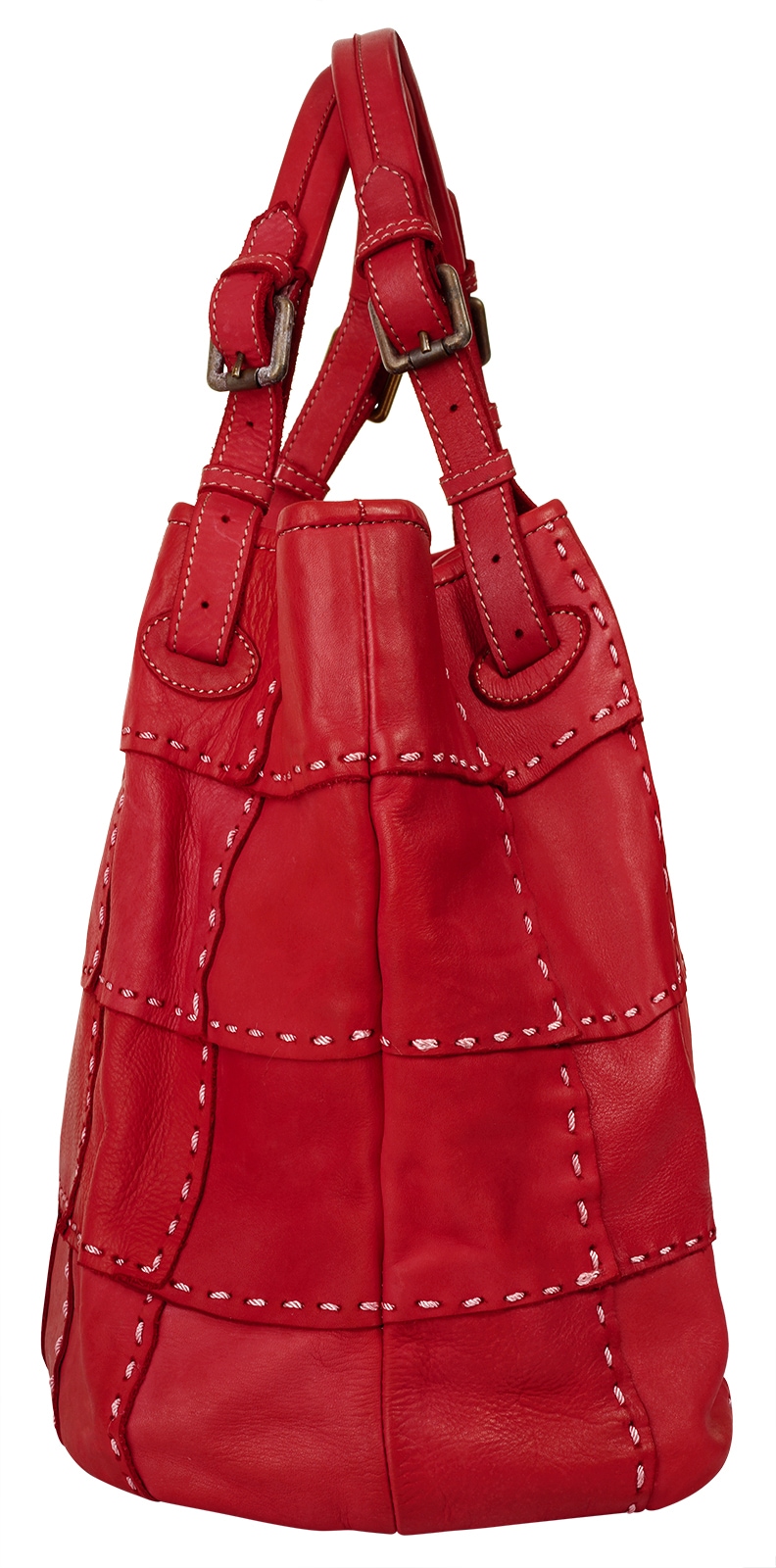 Samantha Look Shopper, echt Leder, Made in Italy