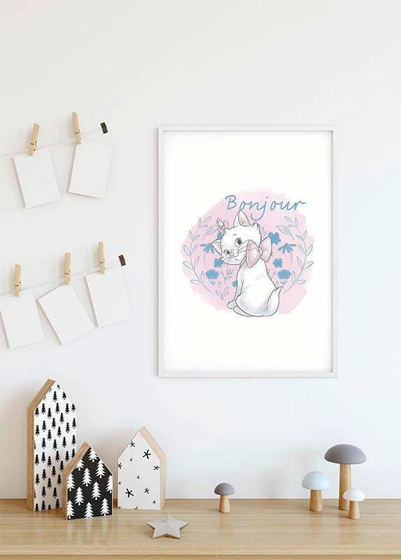 Komar Bild »Aristocats Marie« Disney 1 Stk. tlg. Wandbild zur Dekoration im Kinderzimmer - ohne Rahmen