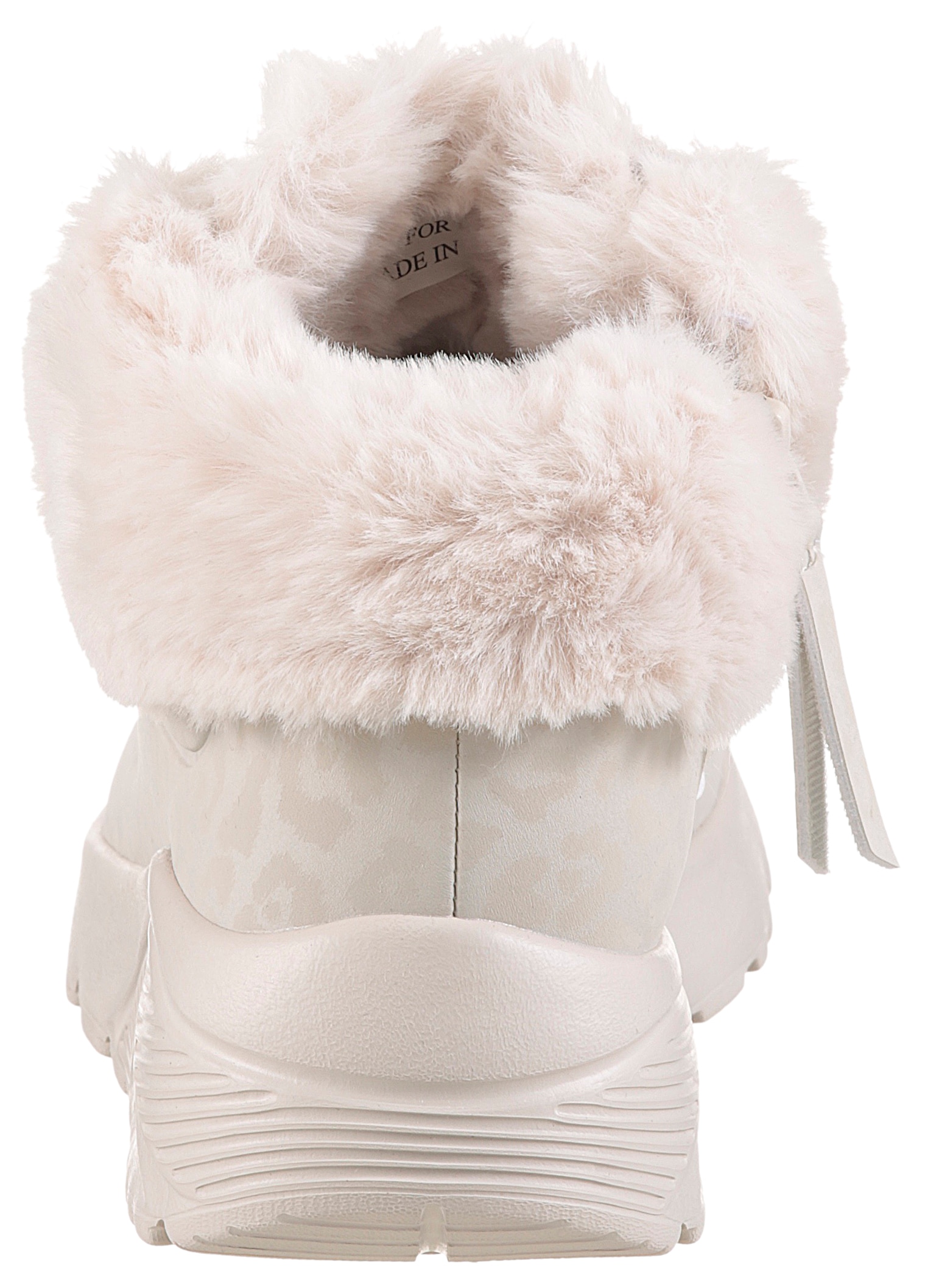 Skechers Winterboots »UNO LITE«  Schnürboots mit Reißverschluss, Größenschablone zum Download