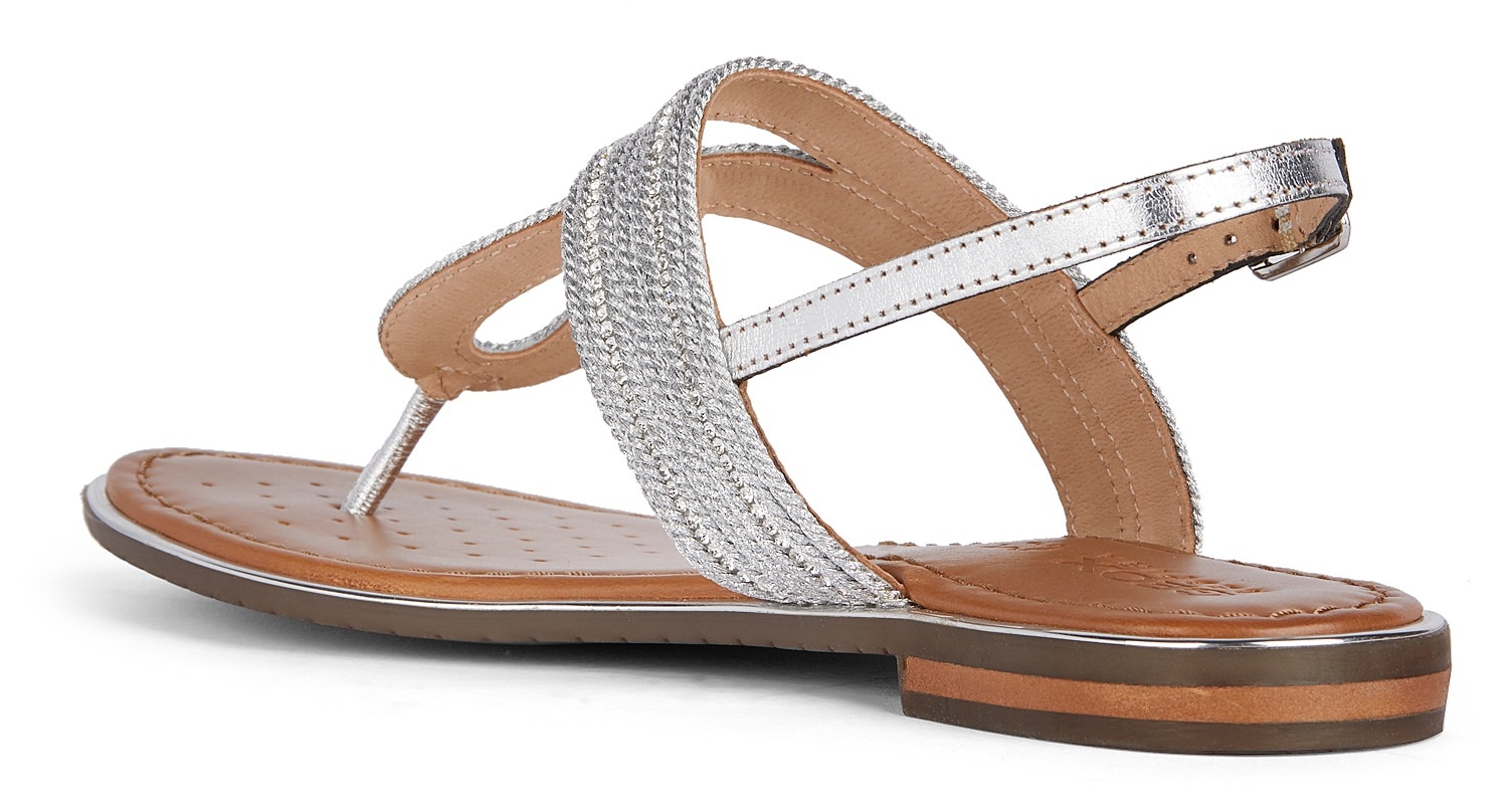 Geox Sandale »D SOZY PLUS E«, Sommerschuh, Sandalette, Riemchensandale, mit Geox Spezial Membran