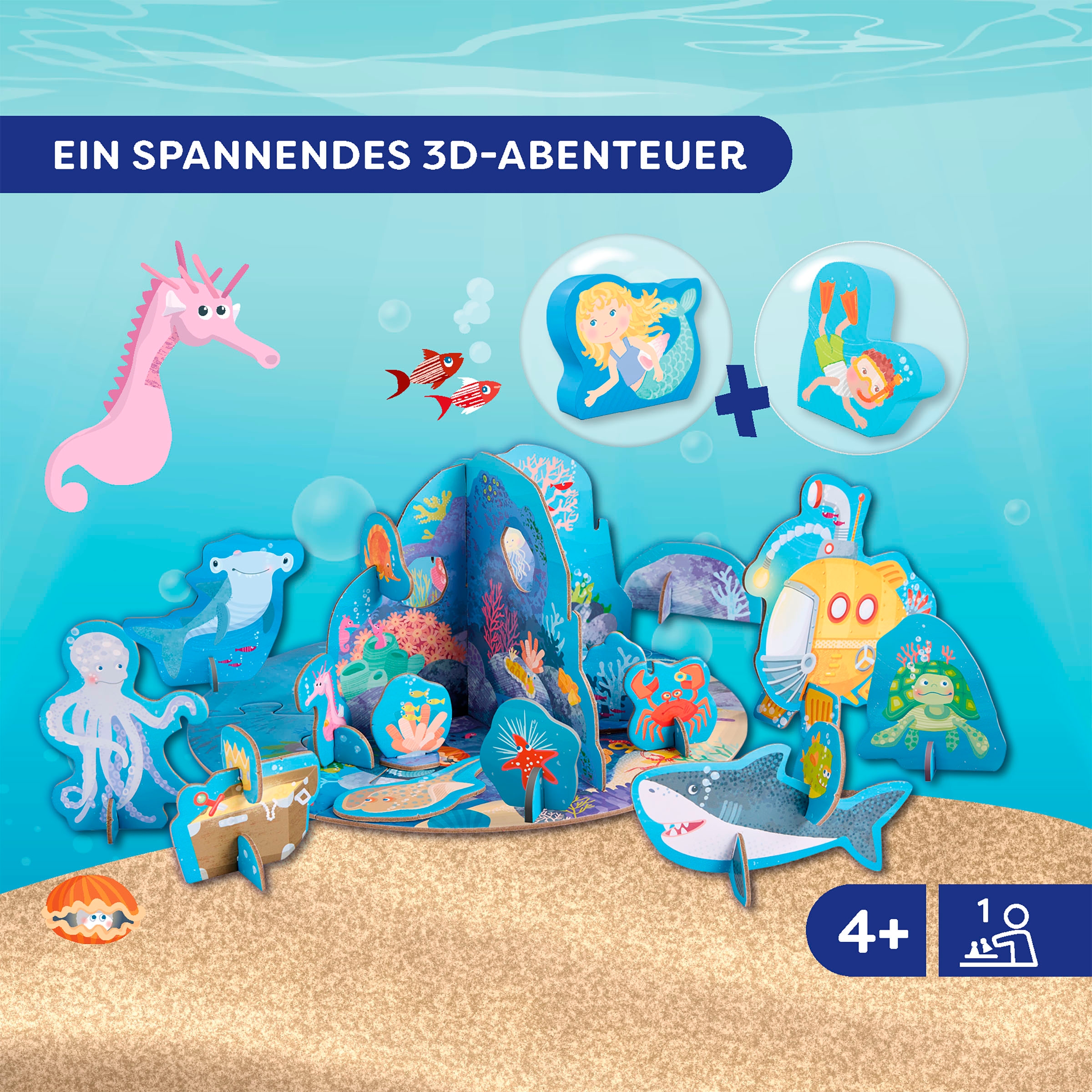 Haba Puzzle »3D Spielwelt Unterwasser«