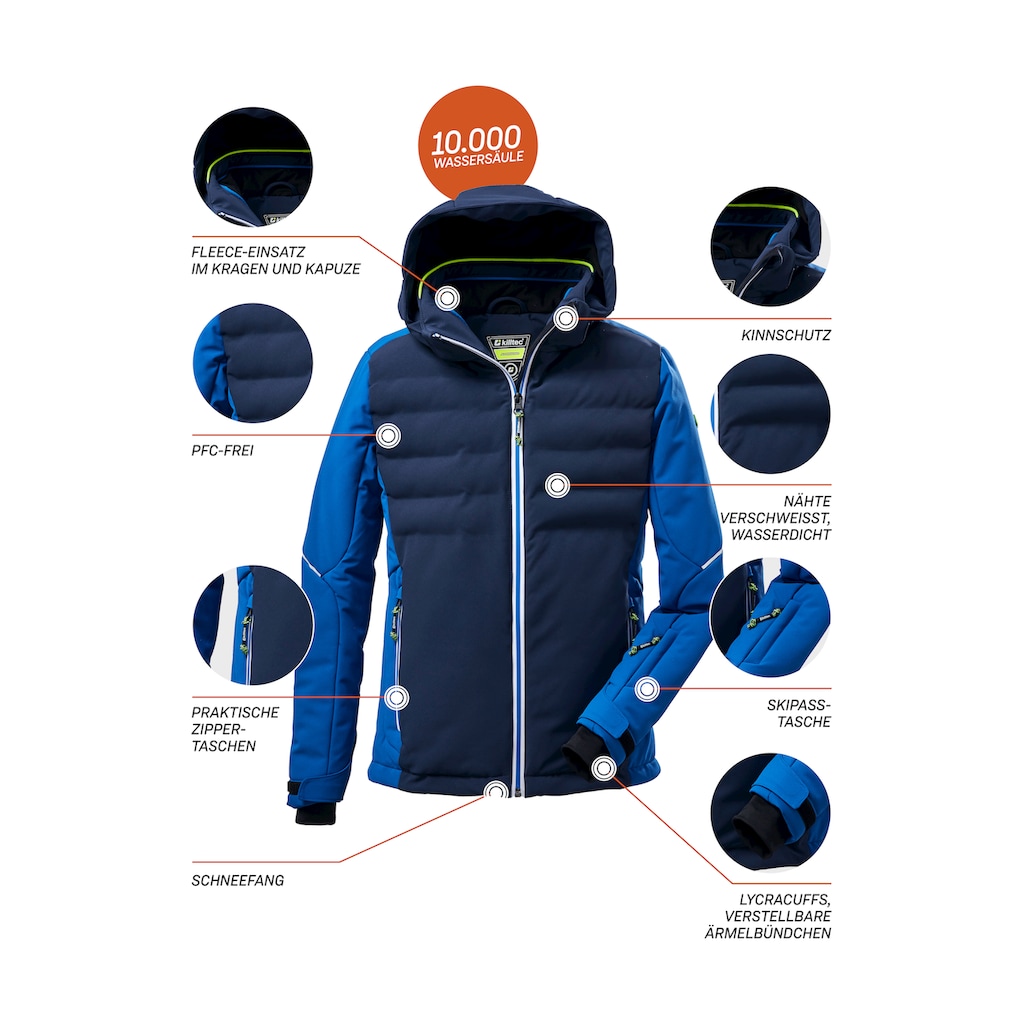 Killtec Skijacke »KSW 68 BYS SKI JCKT«