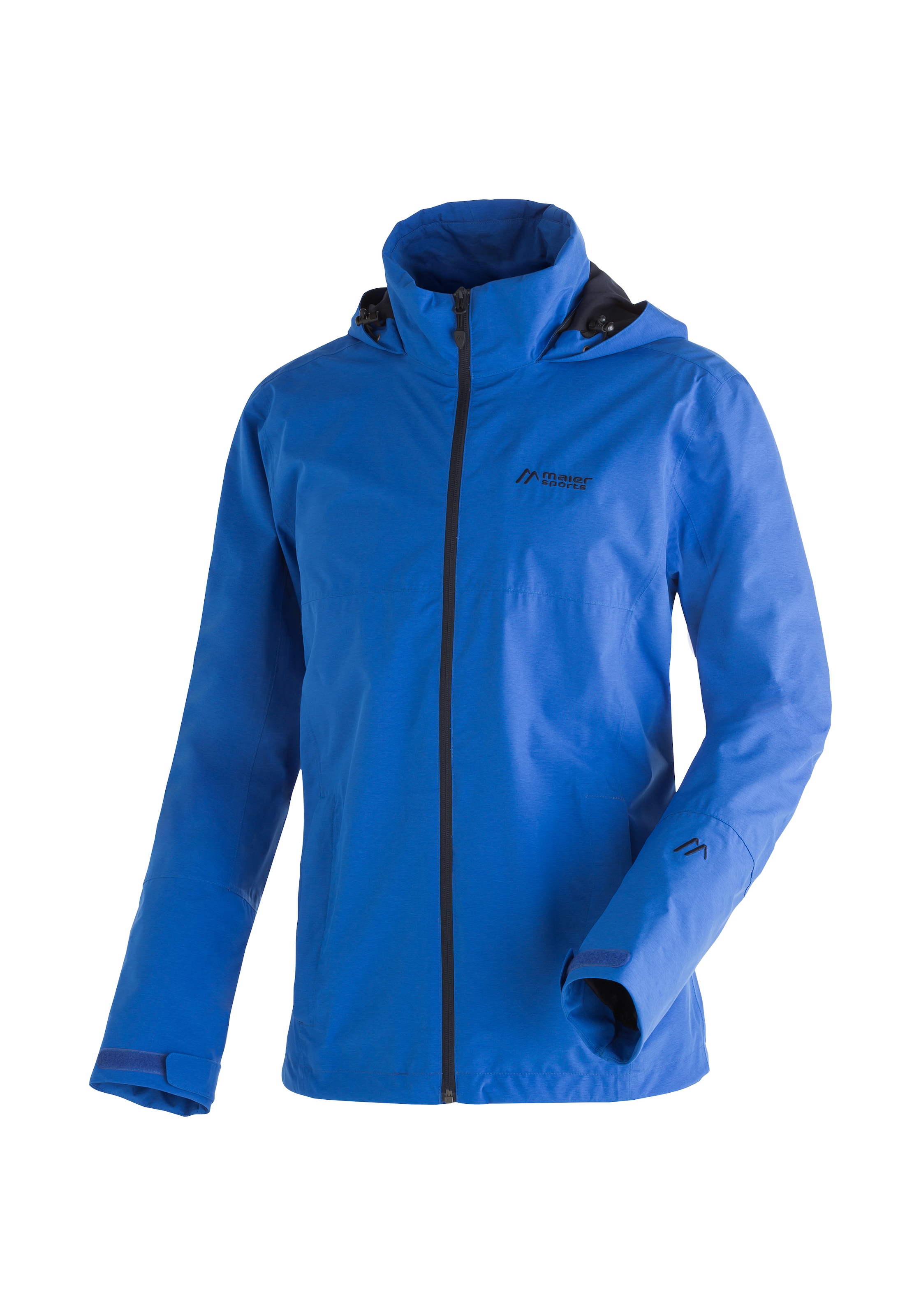 Maier Sports Outdoorjacke »Altid rec M«, Herren Funktionsjacke, wasserdichte Regenjacke mit Kapuze, Wanderjacke