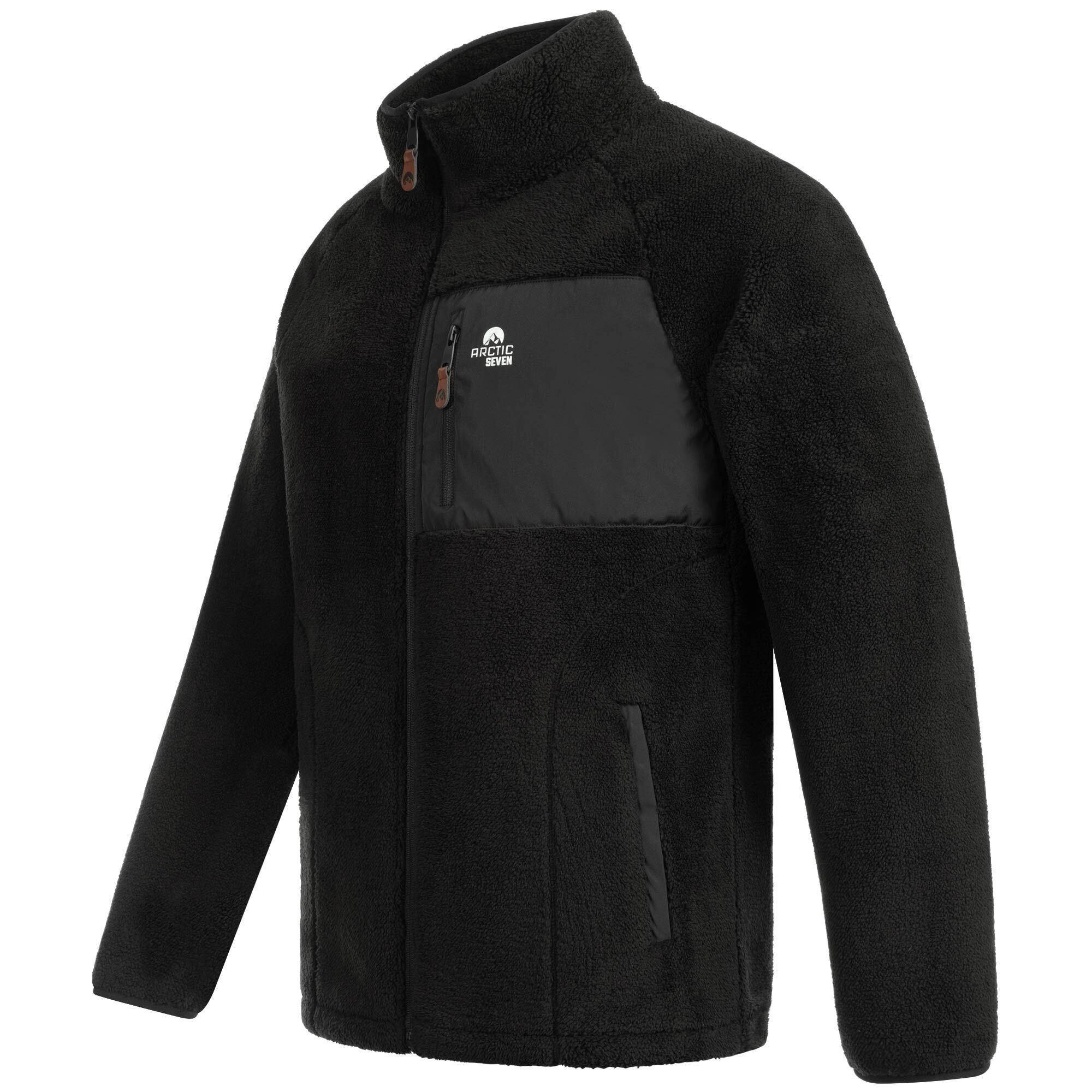 Arctic Seven Fleecejacke »Arctic Seven Herren Sherpa Fleecejacke AS415«