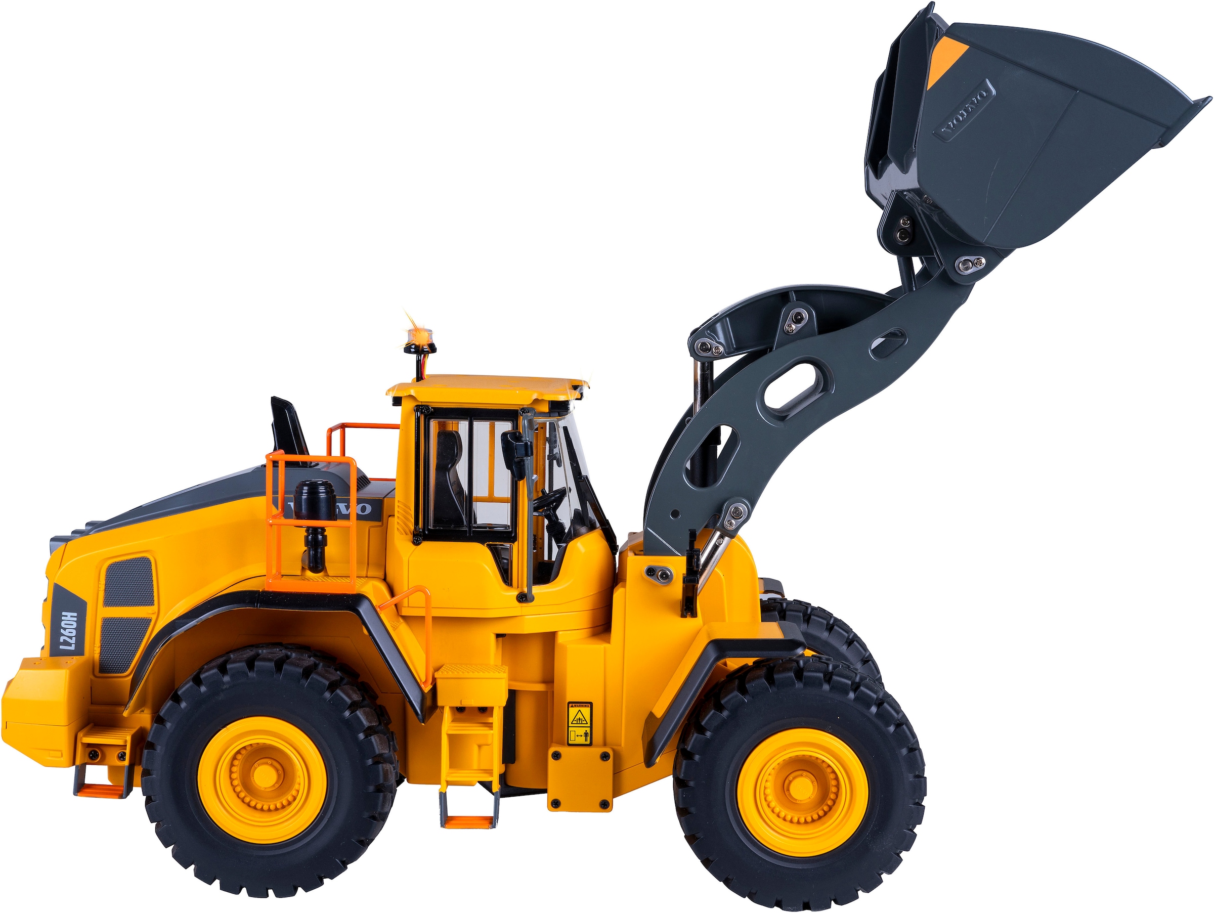 Jamara RC-Bagger »Radlader Volvo L260H Metal  2,4GHz« LED-Licht; Maßstab 1:14
