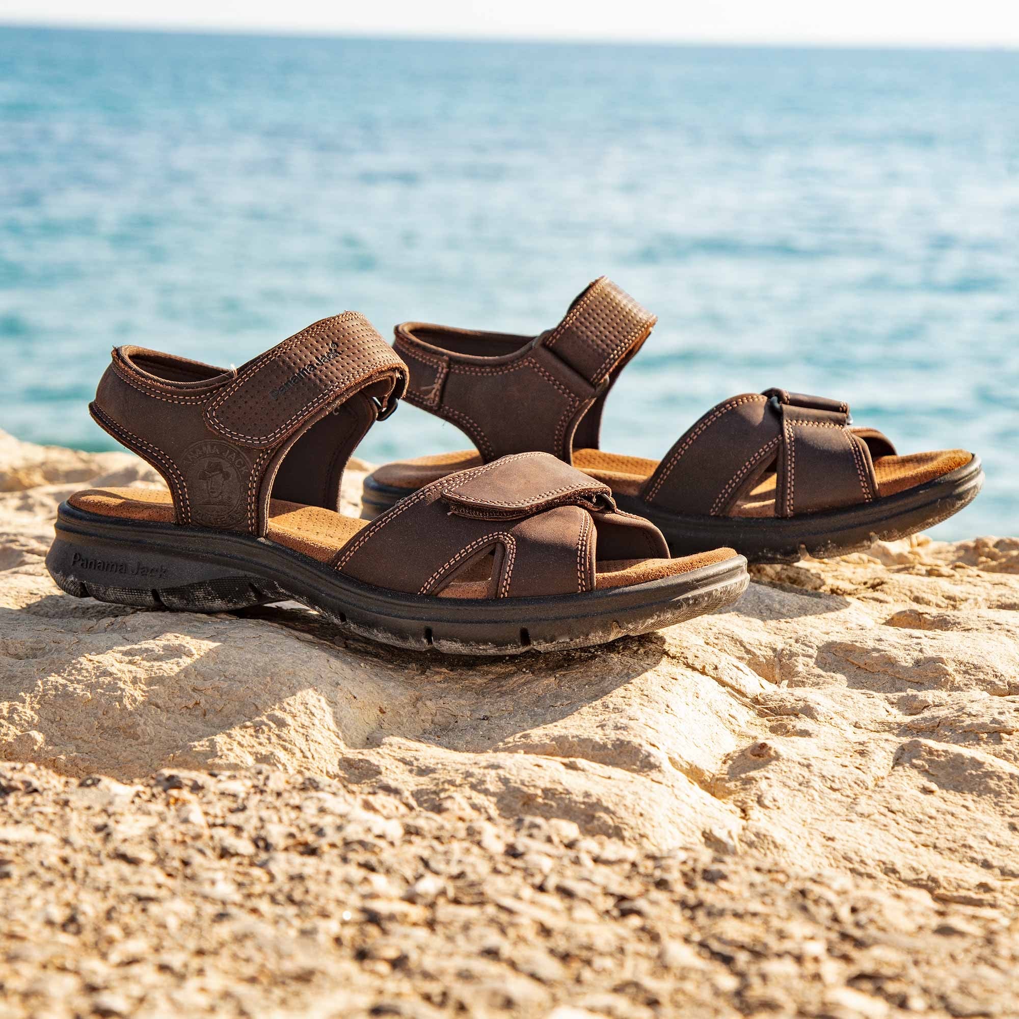 Panama Jack Sandale »Sanders«  Sommerschuh, Outdoorsandale, Urlaubschuh mit Klettverschlüssen