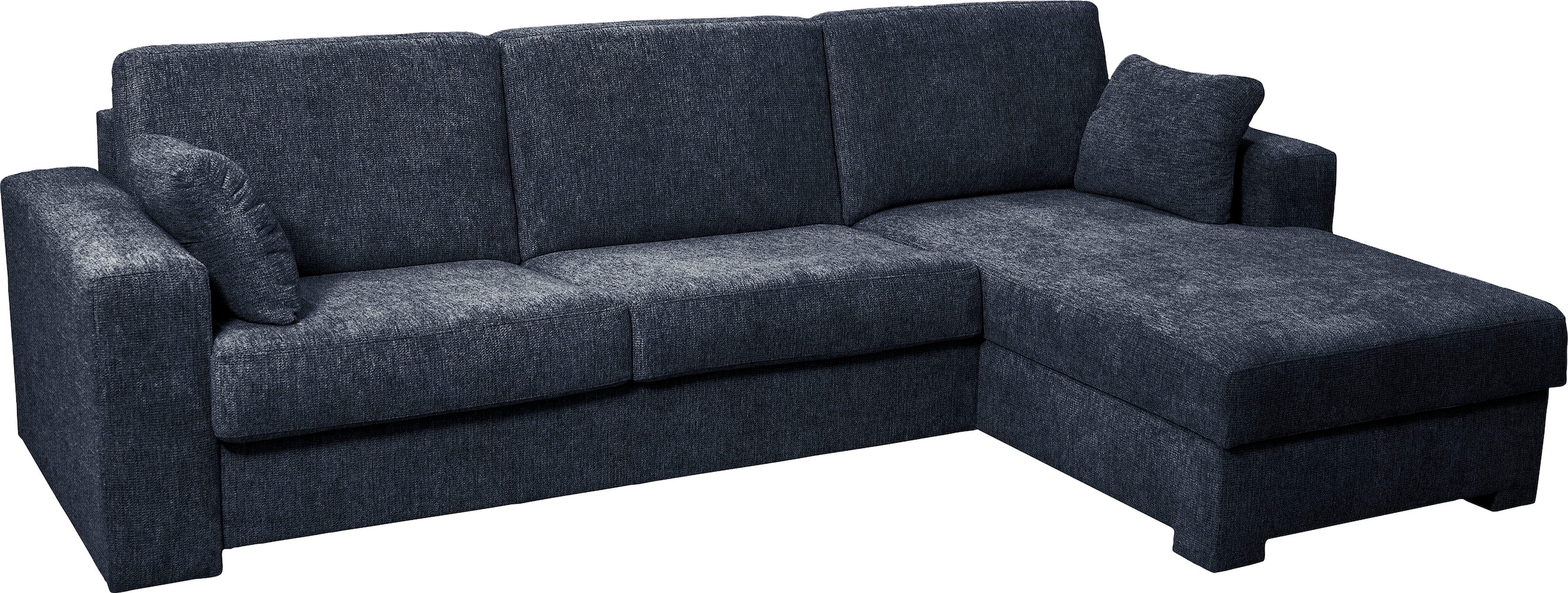 Home affaire Ecksofa »Roma "M" Matratzenhöhe 14 cm, Dauerschlaffunktion, mit Unterfederung,«, Liegemaße ca 143x198 cm, L-Form