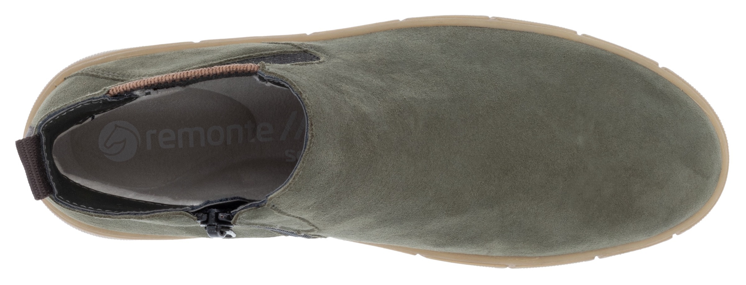 Remonte Chelseaboots, Plateau, Stiefelette, Ankleboots mit zusätzlichem Reißverschluss