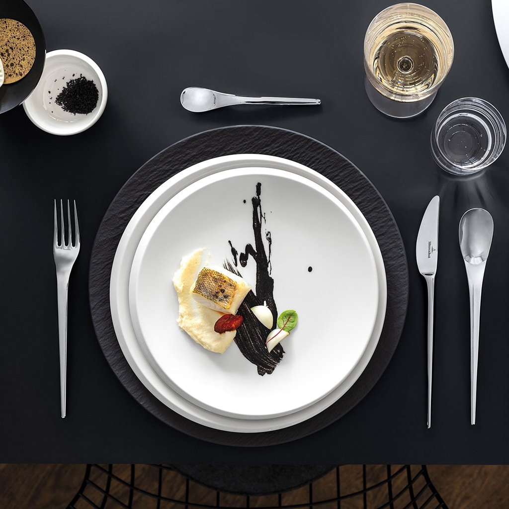 Villeroy & Boch Besteck-Set »Tafelbesteck NewMoon 24er Set silber«