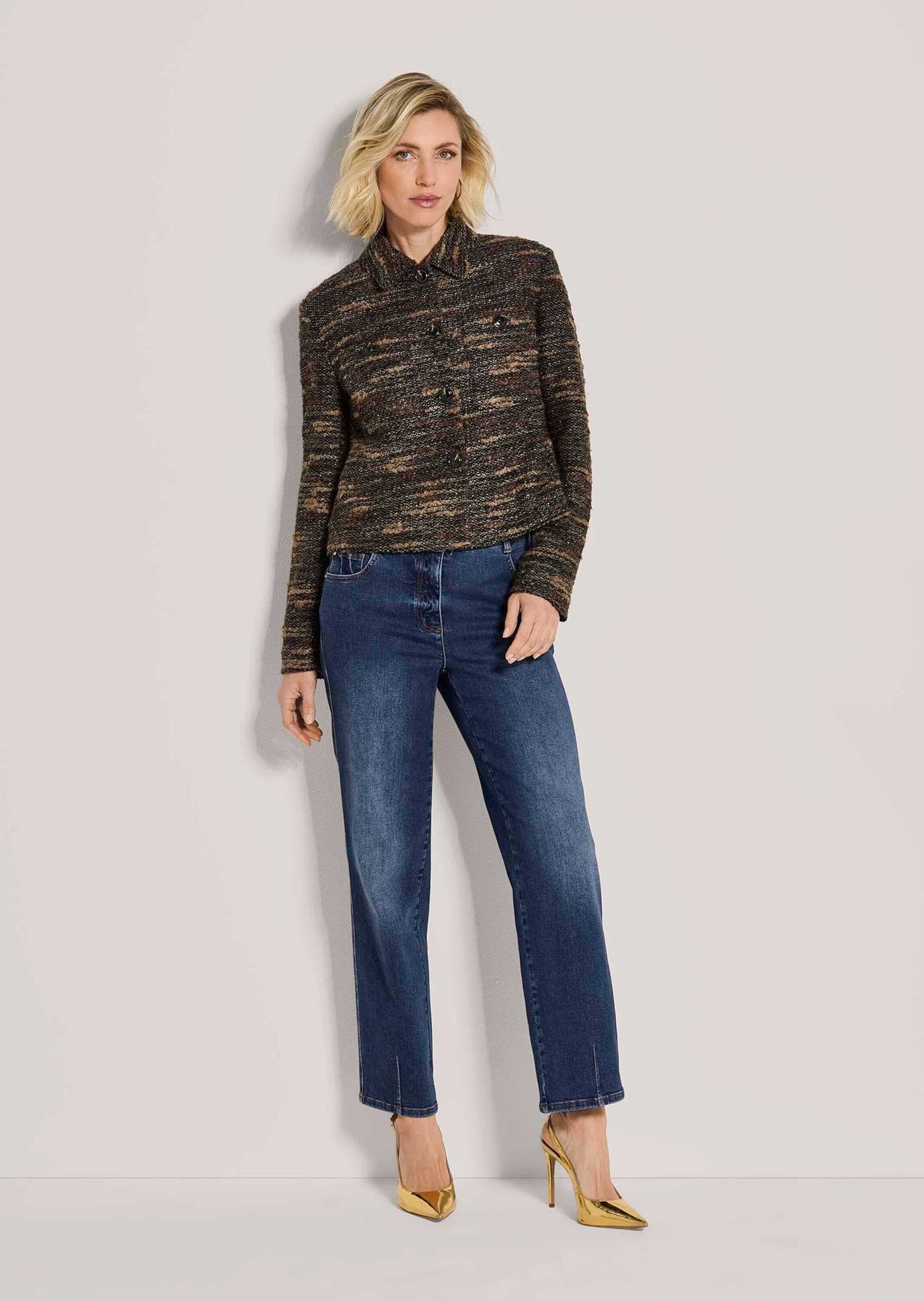 MADELEINE Jackenblazer »Blazer Tweed-Blazer im Boxy-Cut«