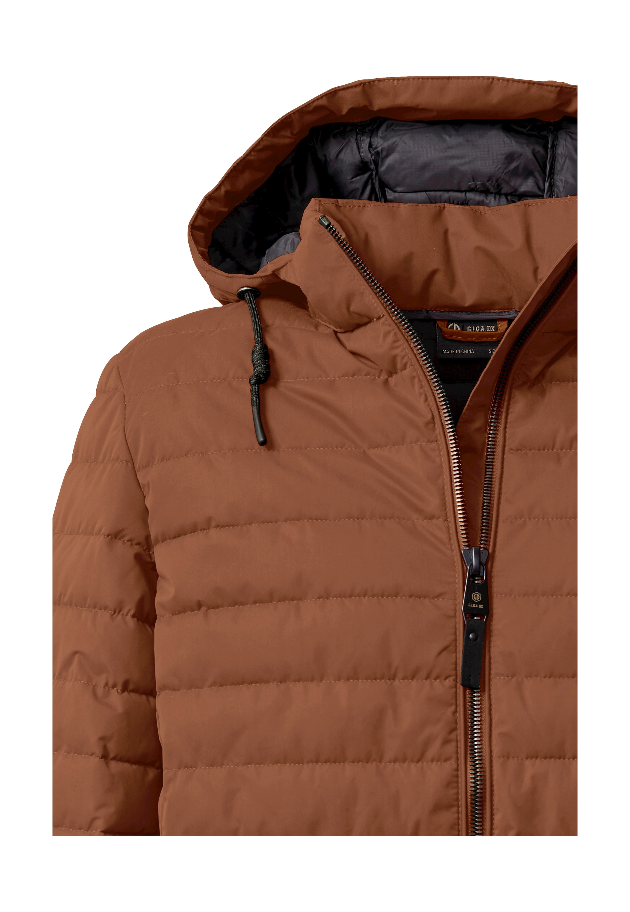 G.I.G.A. DX by killtec Steppjacke »GW 42 MN QLTD JCKT«, Modische, wasserabweisende Funktionsjacke mit abnehmbarer Kapuze