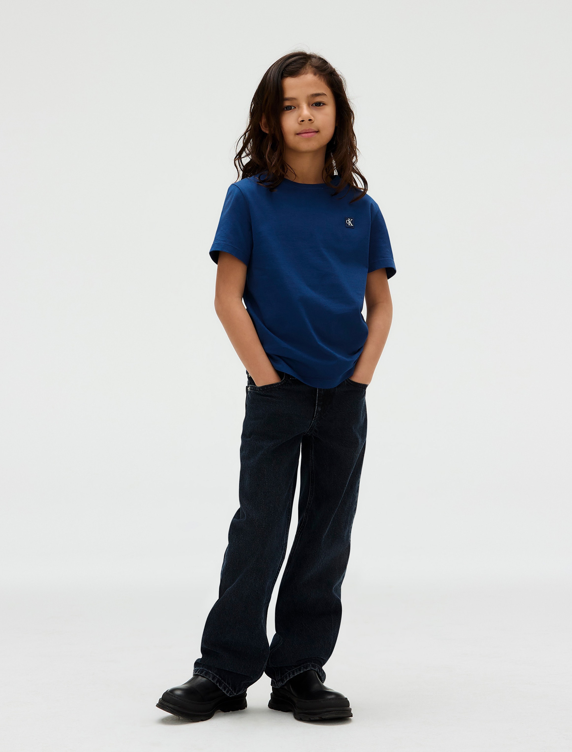 Calvin Klein Jeans Weite Jeans »SKATER VISUAL BLUE CF«, für Kinder bis 16 Jahre