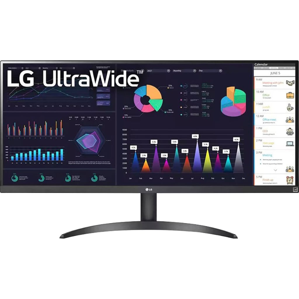LG LED-Monitor »34WQ500«, 87 cm/34 Zoll, 2560 x 1080 px, 5 ms Reaktionszeit, 100 Hz