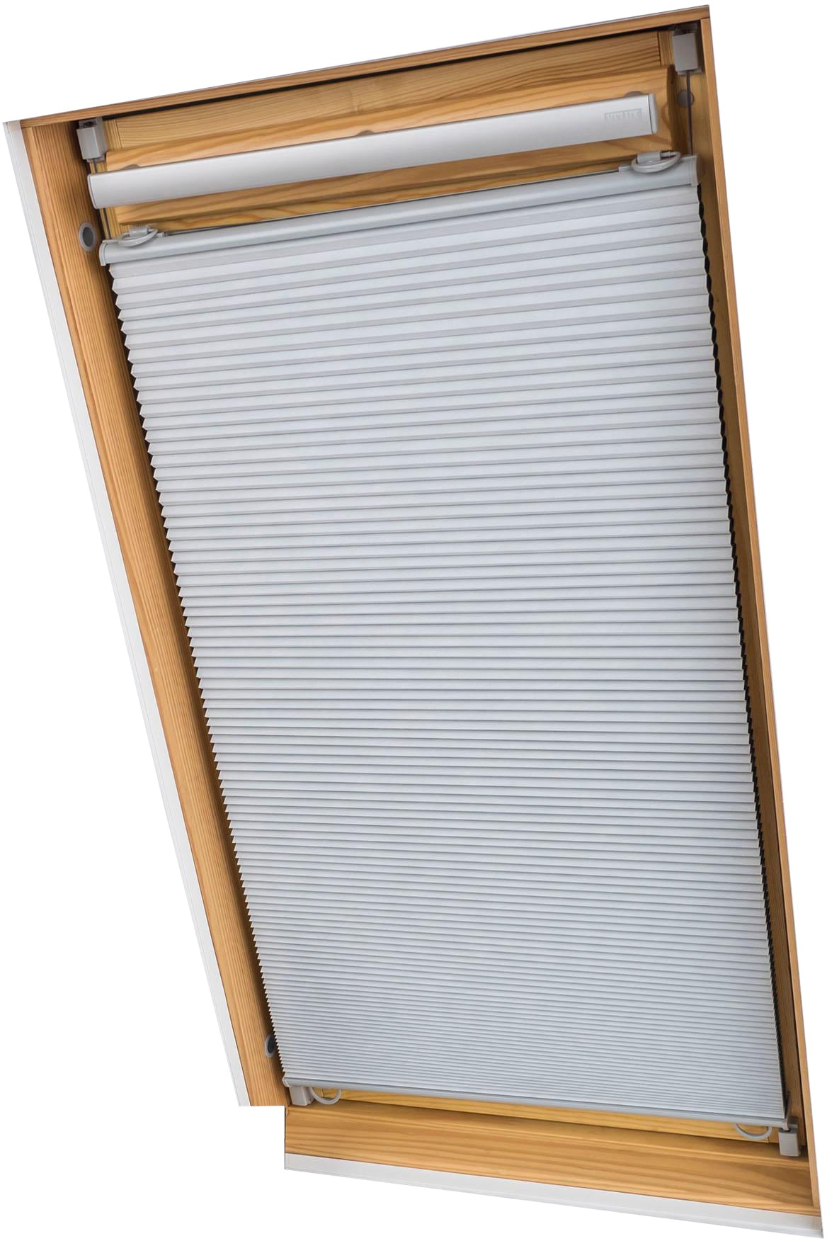Liedeco Dachfensterplissee »Universal Dachfenster-Plissee«, verdunkelnd, energiesparend, ohne Bohren, verspannt, Fixmaß