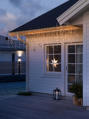 Weihnachtsbeleuchtung für Hausfassaden