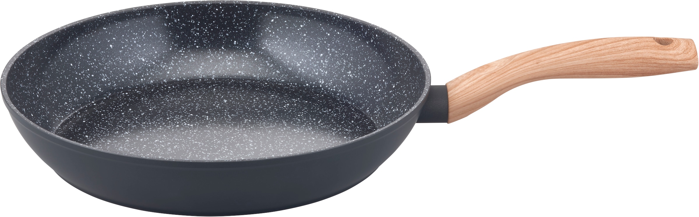 my home Topf-Set »Genlis« Set, Kochtopf 16/20/24 cm, Bratpfanne 24/28 cm + 4-tlg. Küchenhelfer-Set, 12 Stk. tlg. Aluminium