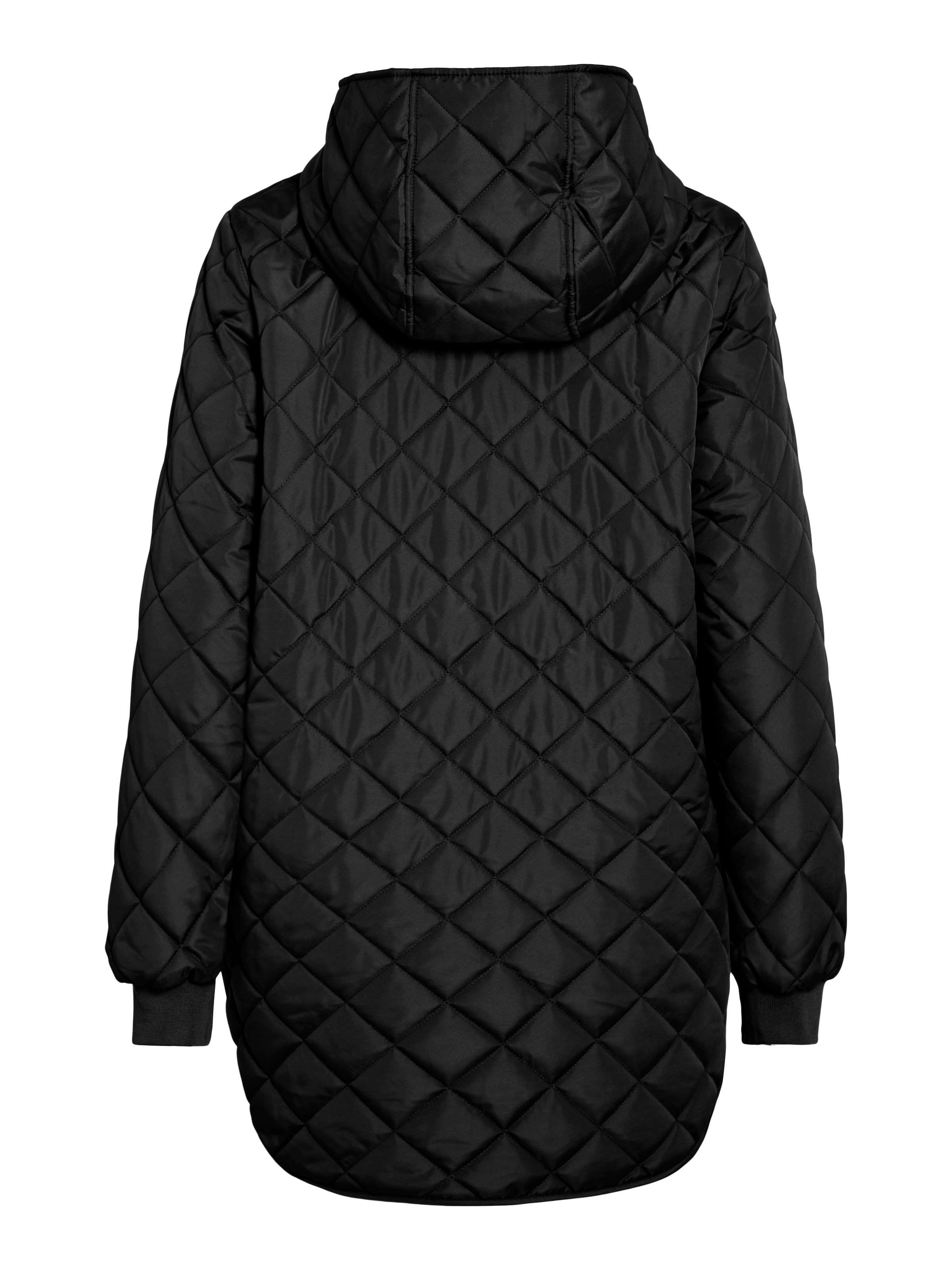 Vila Steppjacke »VITATE L/S HOODED JACKET - NOOS« mit Kapuze Kunstfaser