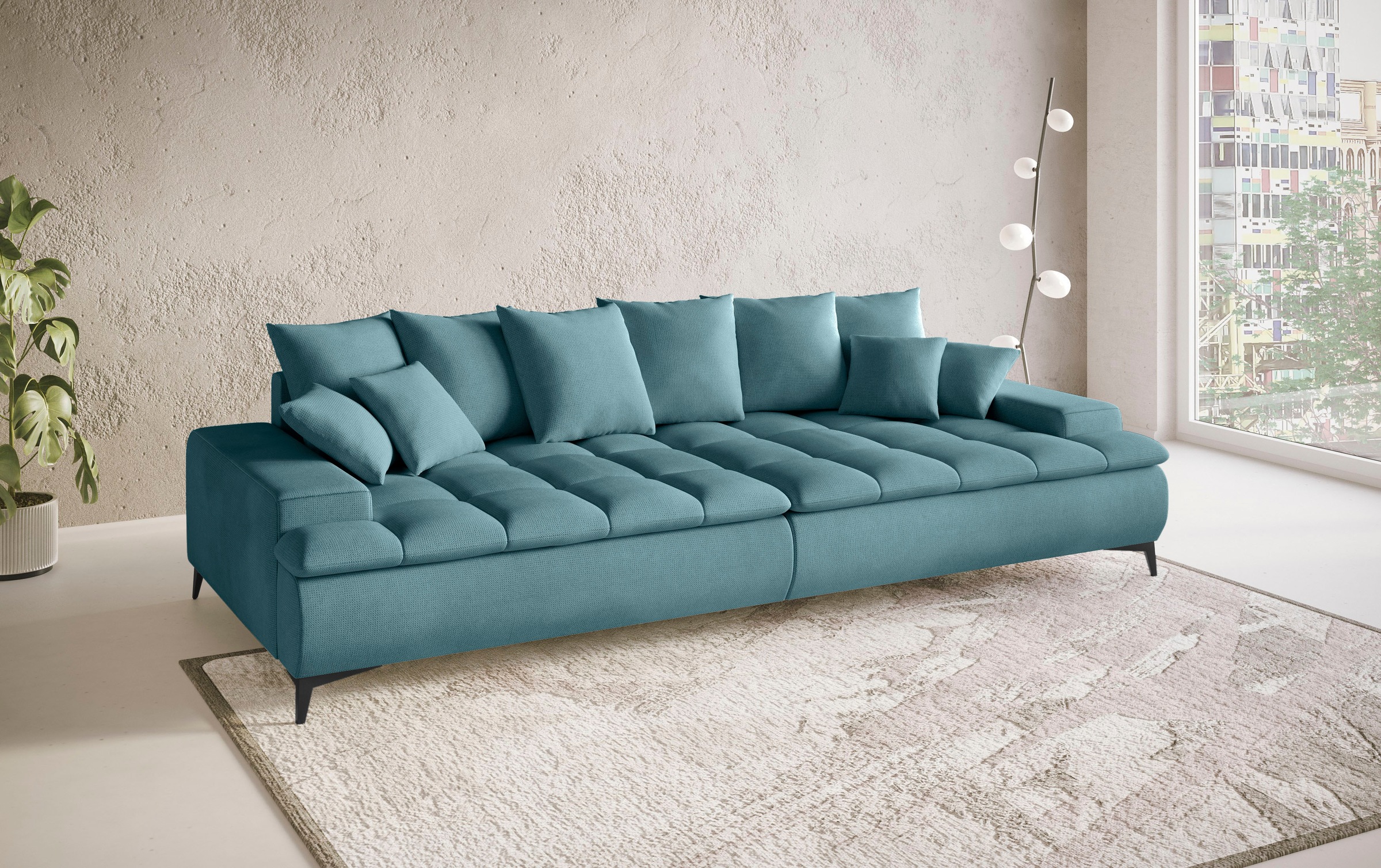 Mr. Couch Big-Sofa »Haiti III«, Mit Kaltschaum, bis 140 kg belastbar