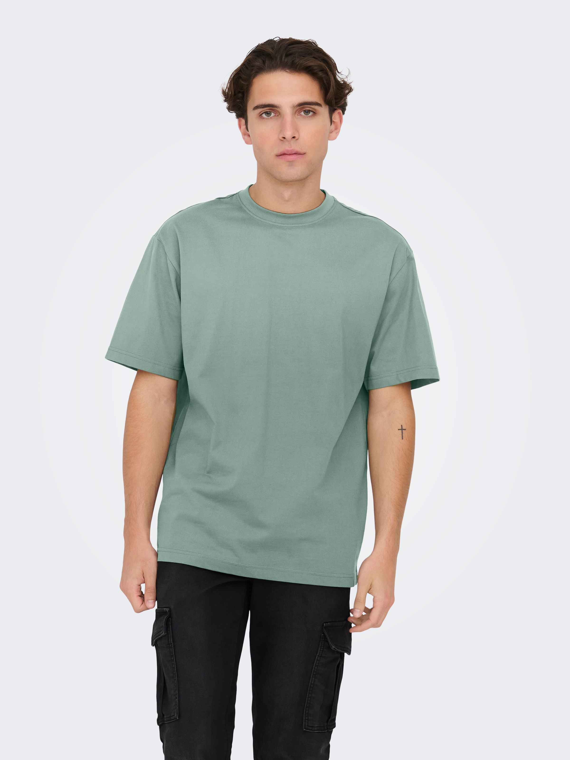 ONLY & SONS »ONSFRED RLX SS TEE« Baumwolle, relaxed fit