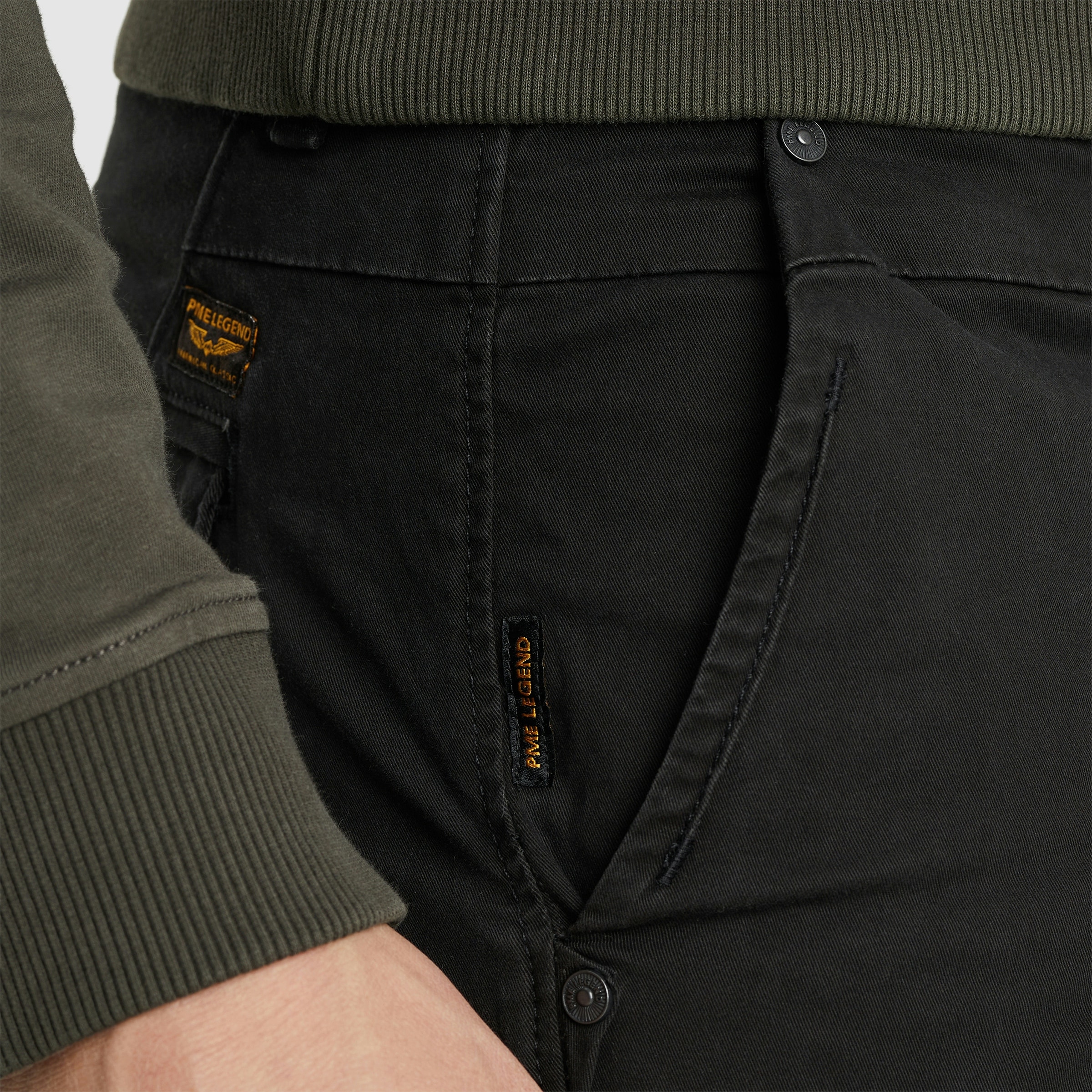 PME LEGEND Chinohose »TWIN WASP CHINO LEFT HAND STRETCH TWILL«, mit Taschen